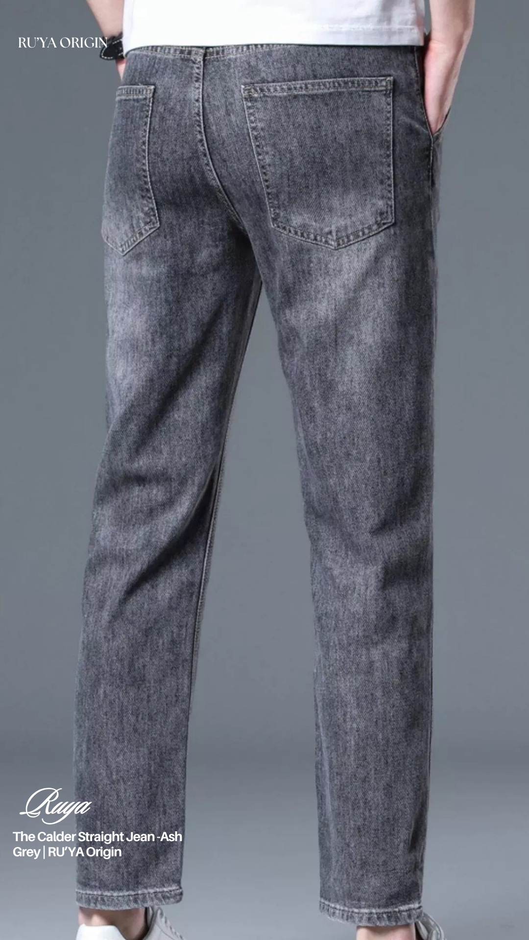 The Calder Straight Jean - Glacier Blue