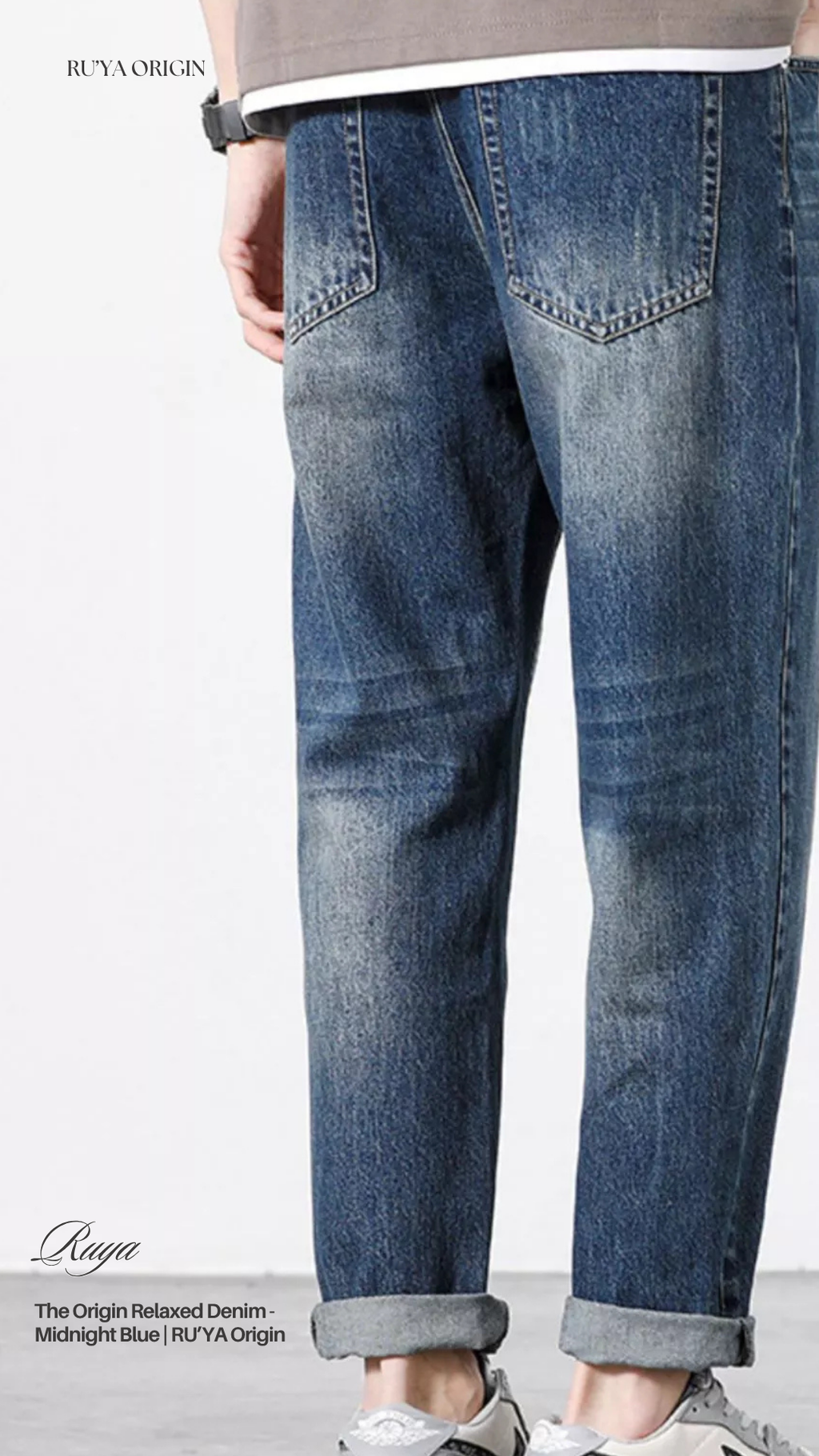 The Origin Relaxed Denim - Powder Blue