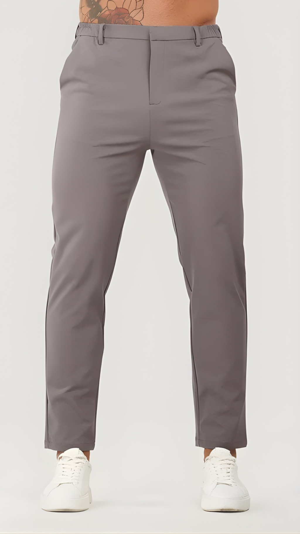 The Carter Trouser - Stone