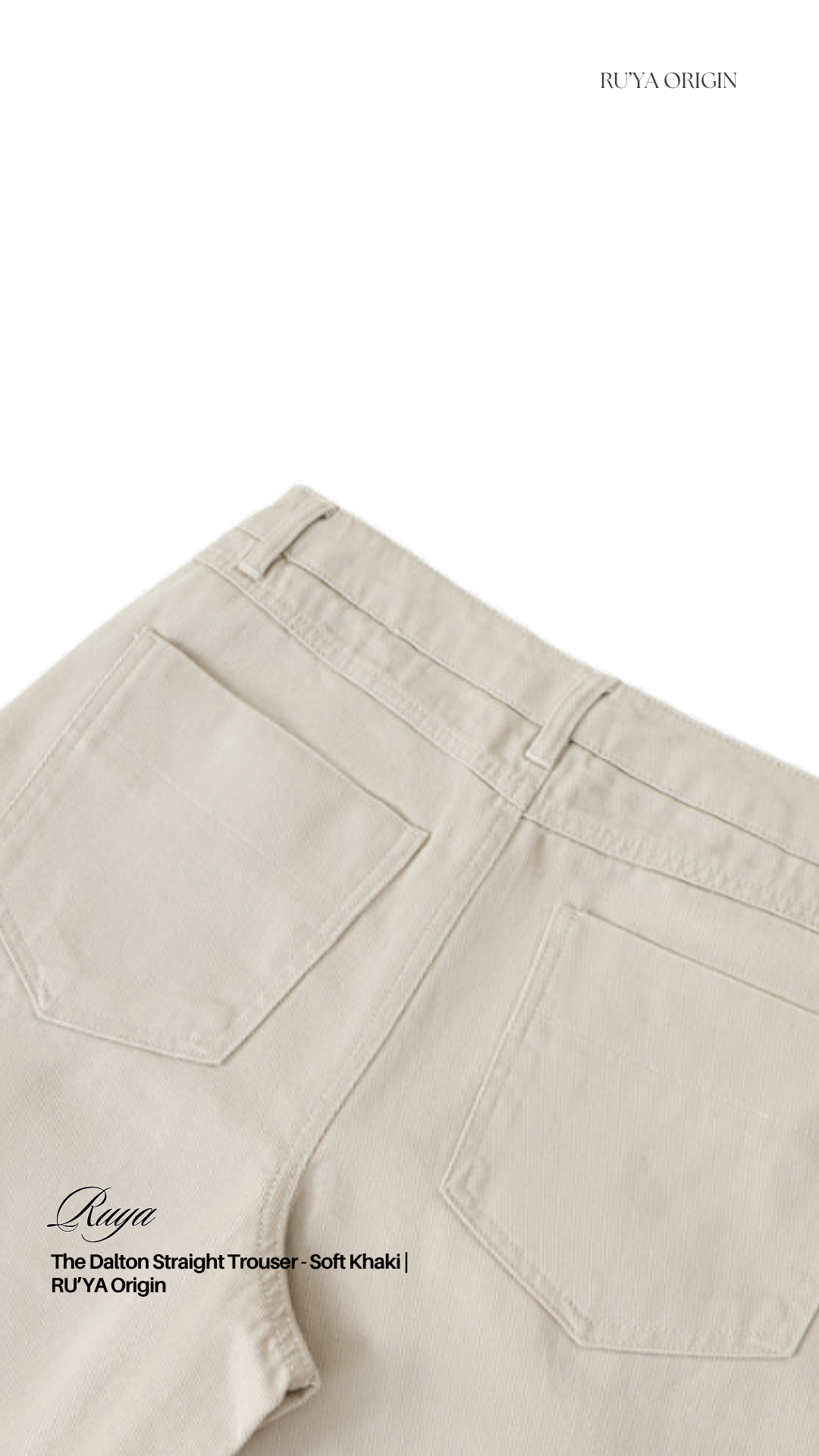 The Dalton Straight Trouser - Soft Mocha