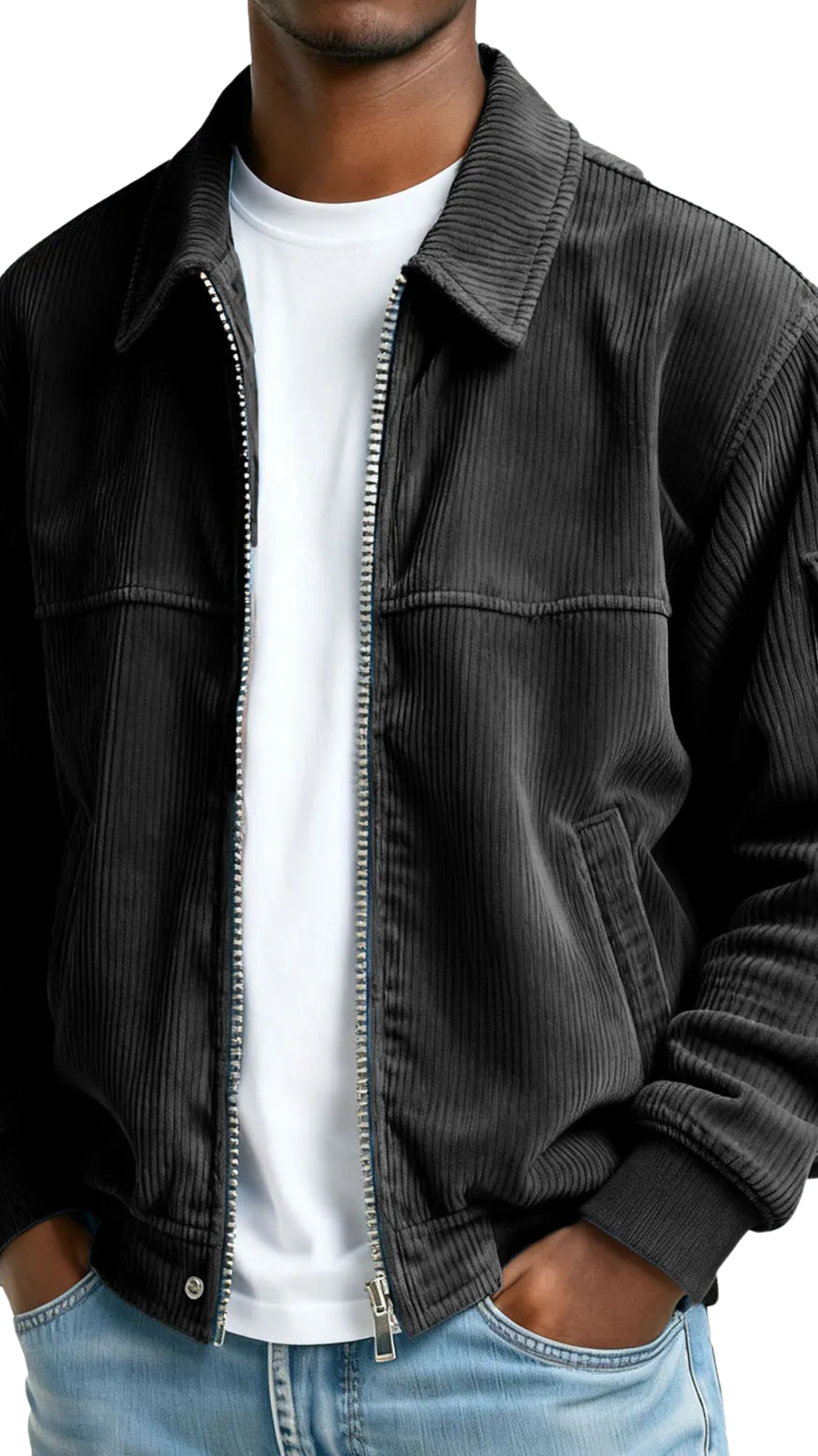 Corduroy Zip Jacket