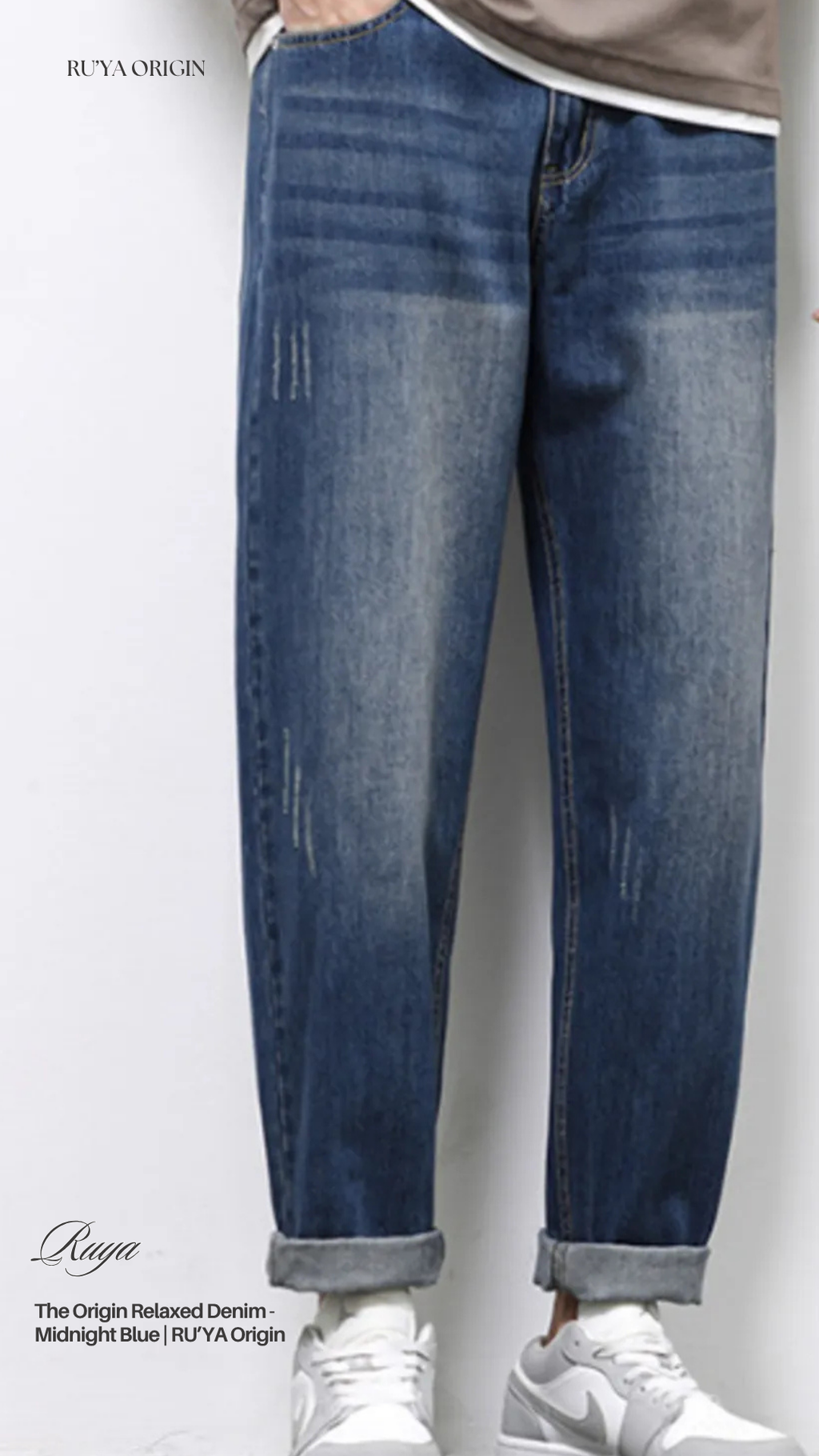 The Origin Relaxed Denim - Powder Blue