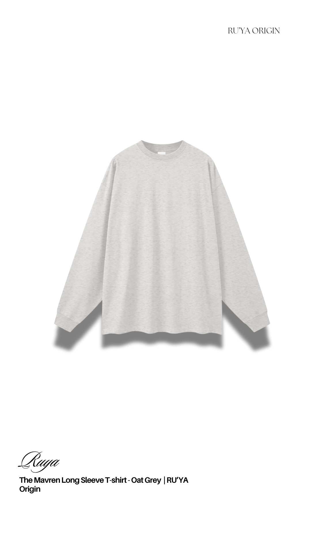 The Mavren Long Sleeve T-Shirt - White