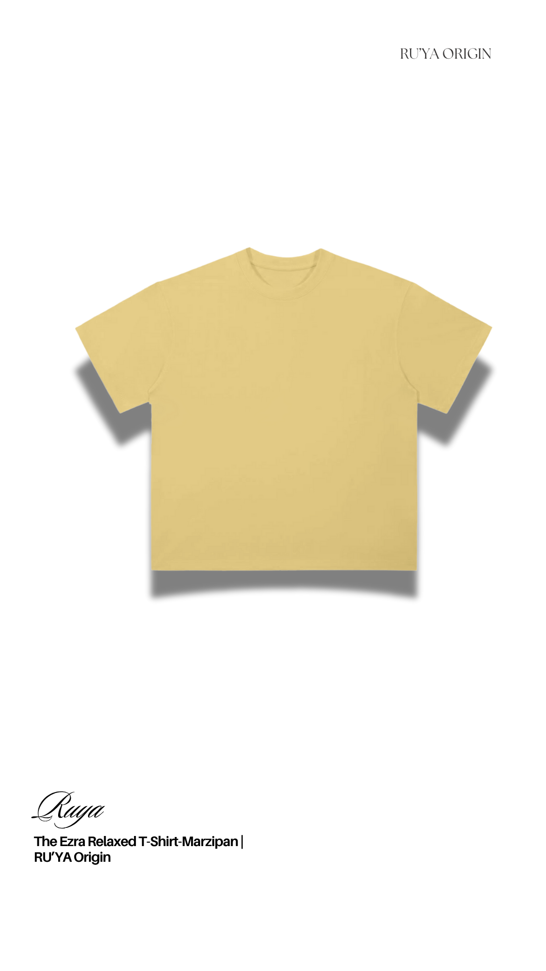 The Ezra Relaxed T-Shirt | RU’YA Origin