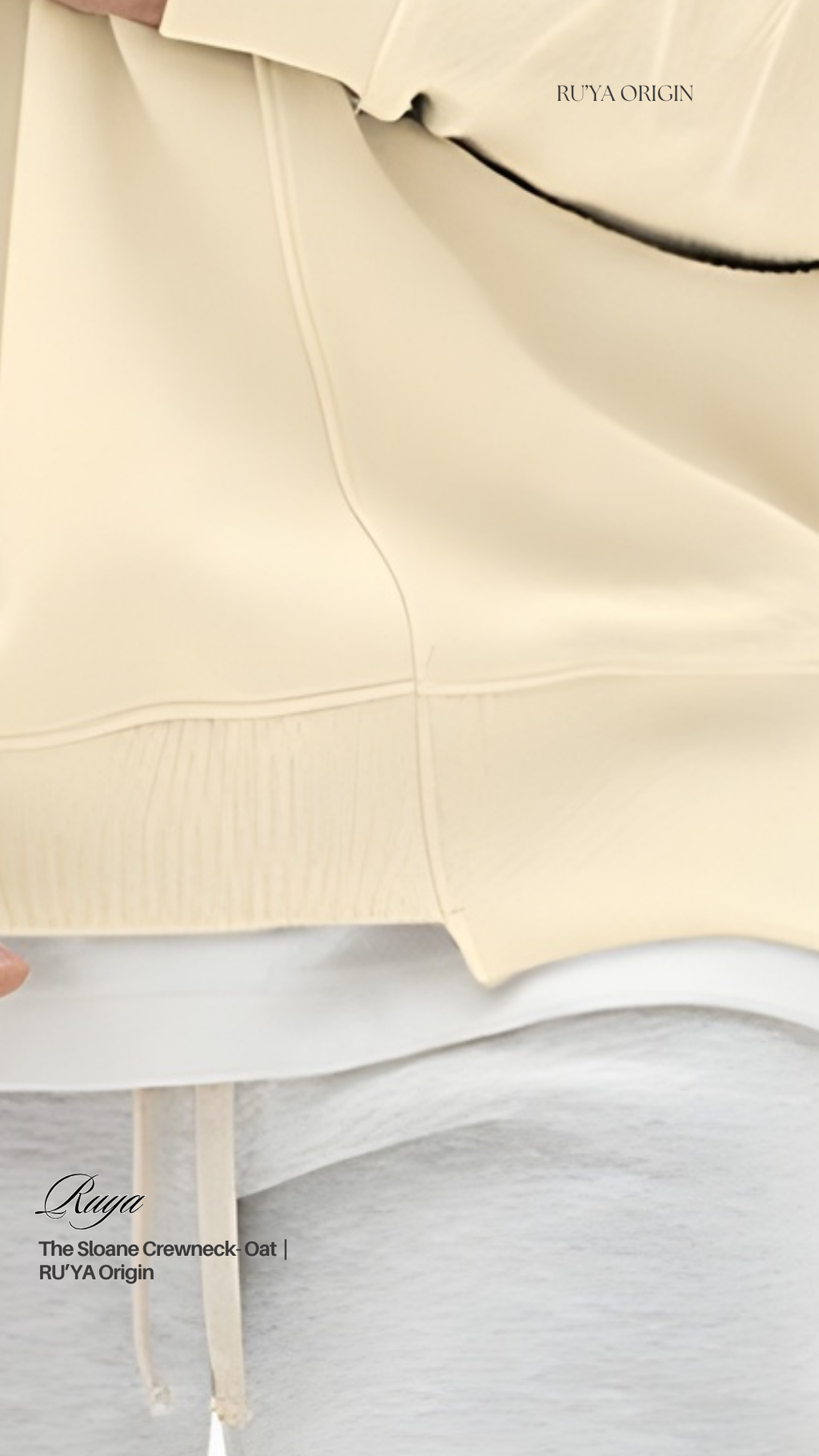 The Sloane Crewneck Sweater - Chocolate