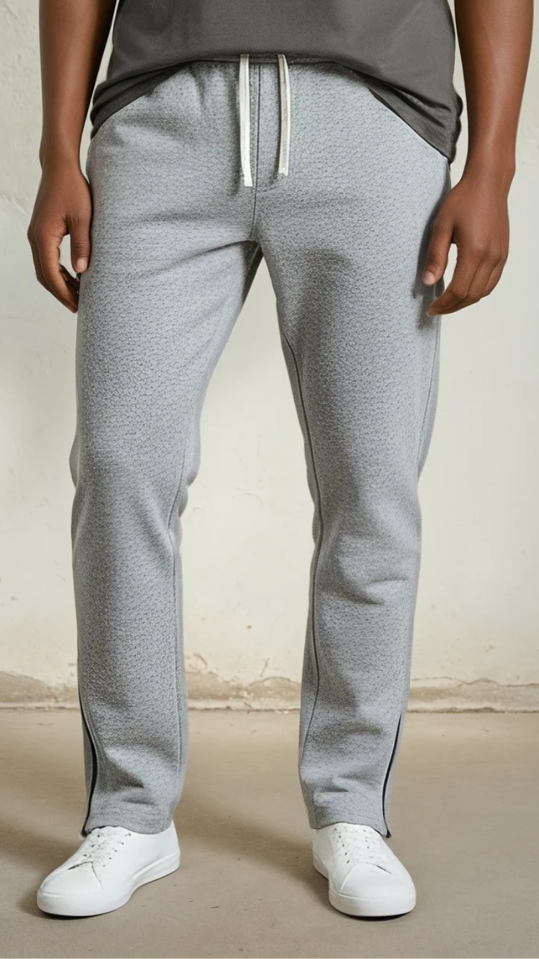 The Mercer Zip Joggers - Willow Taupe
