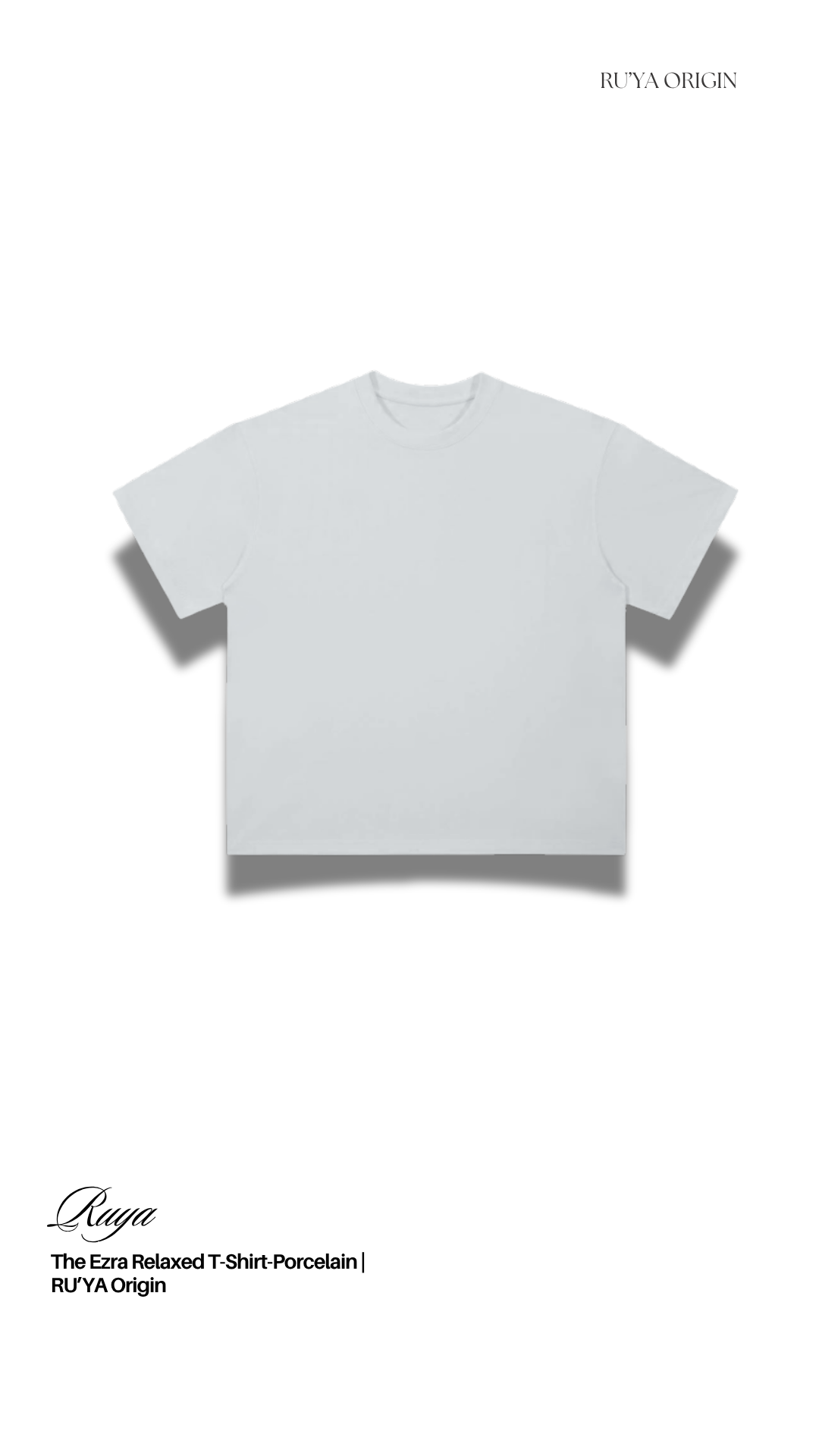 The Ezra Relaxed T-Shirt | RU’YA Origin