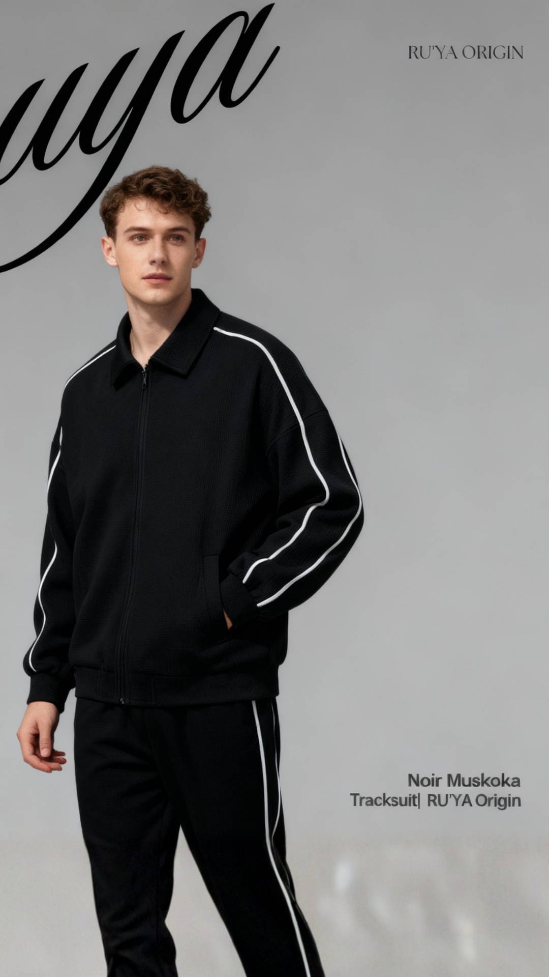 Muskoka Two-Piece Tracksuit- Maison White