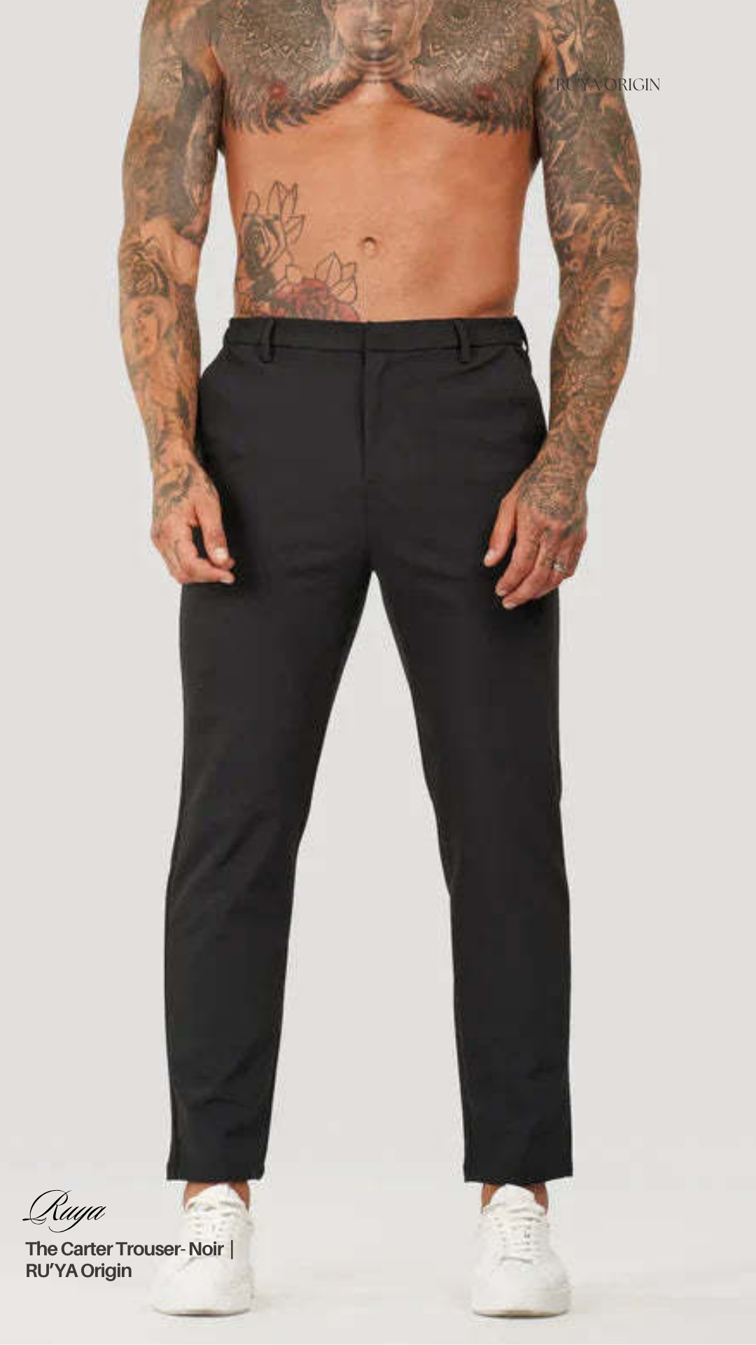 The Carter Trouser - Midnight Blue