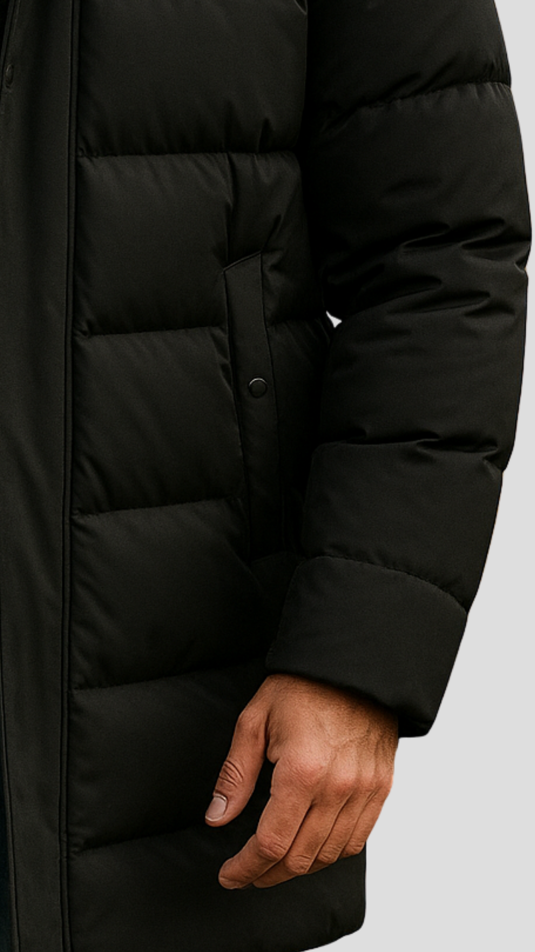 MID LENGTH 595' PUFFER JACKET - MIDNIGHT BLUE