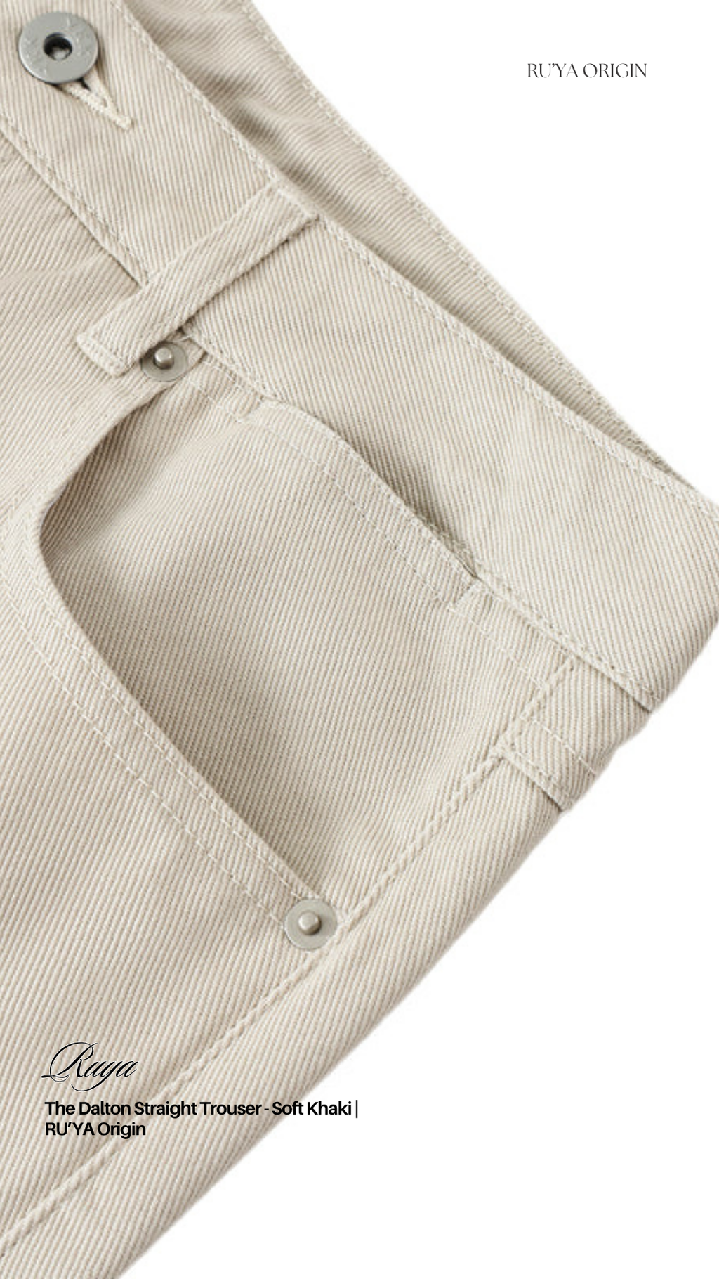 The Dalton Straight Trouser - Soft Mocha