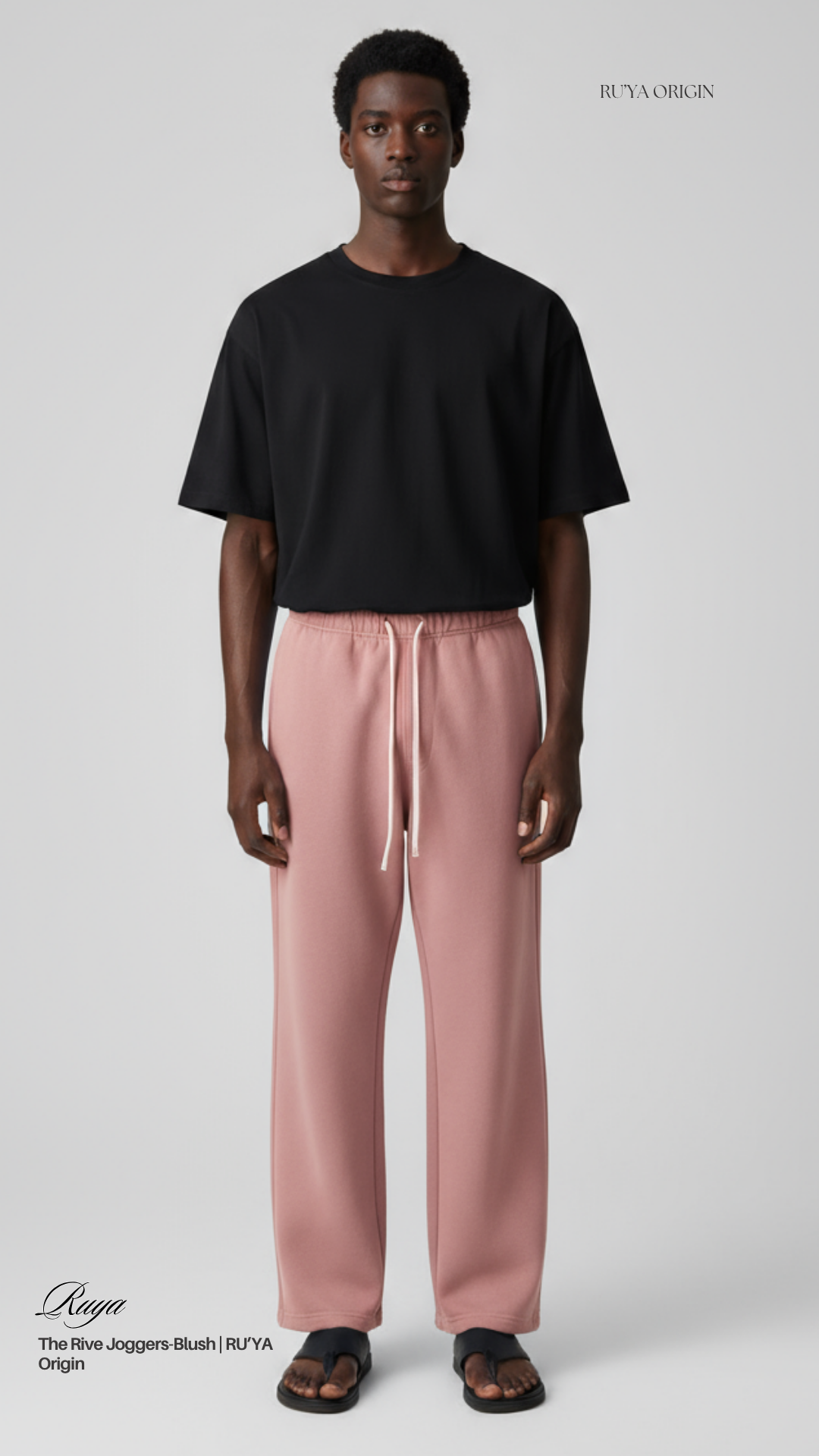 The Rive Joggers - Glacier Blue