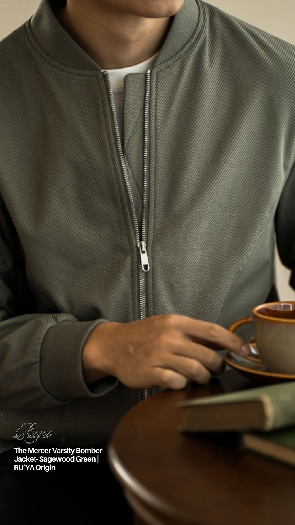 The Mercer Varsity Bomber Jacket - Noir