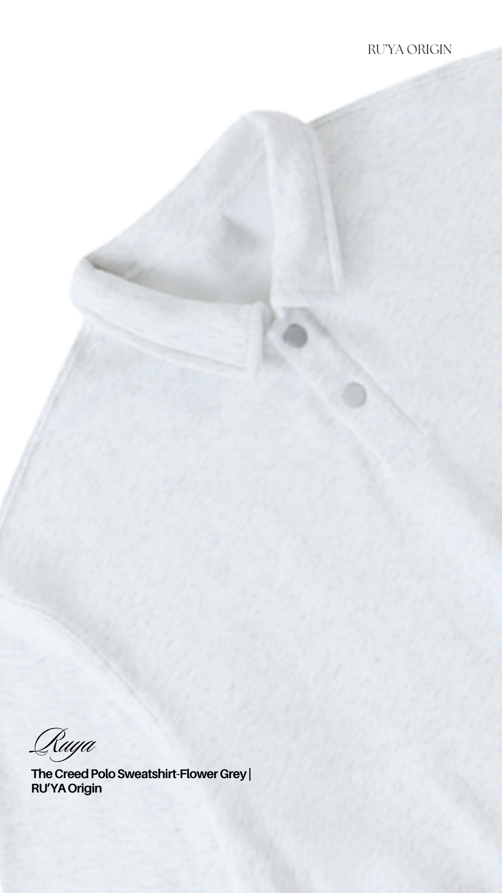 The Creed Polo Sweatshirt - Phantom Grey