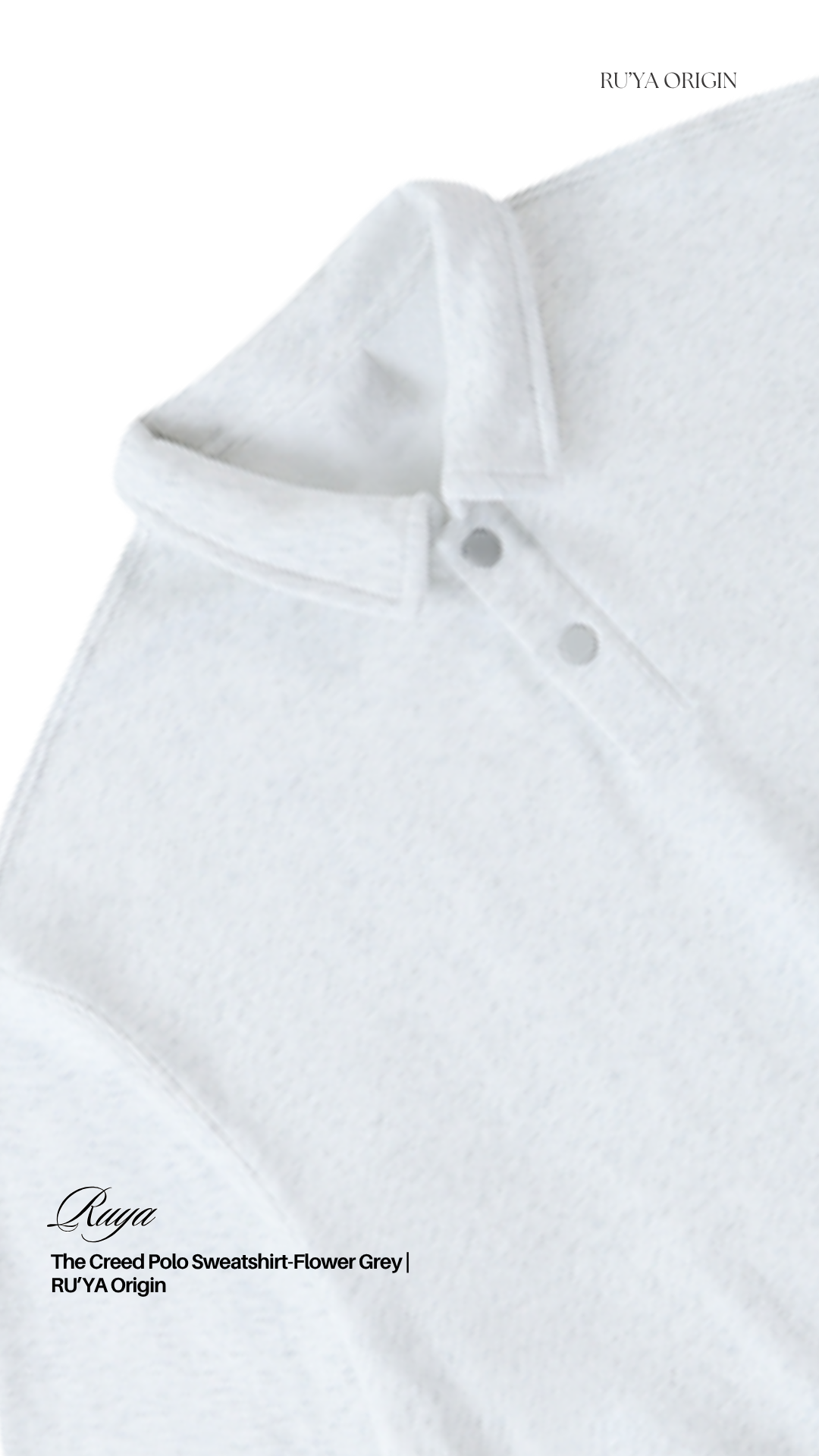 The Creed Polo Sweatshirt - Phantom Grey