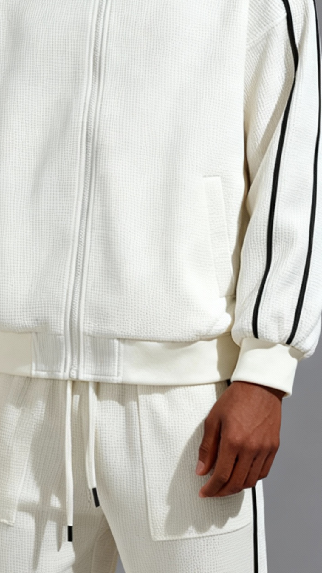 Muskoka Two-Piece Tracksuit- Maison White