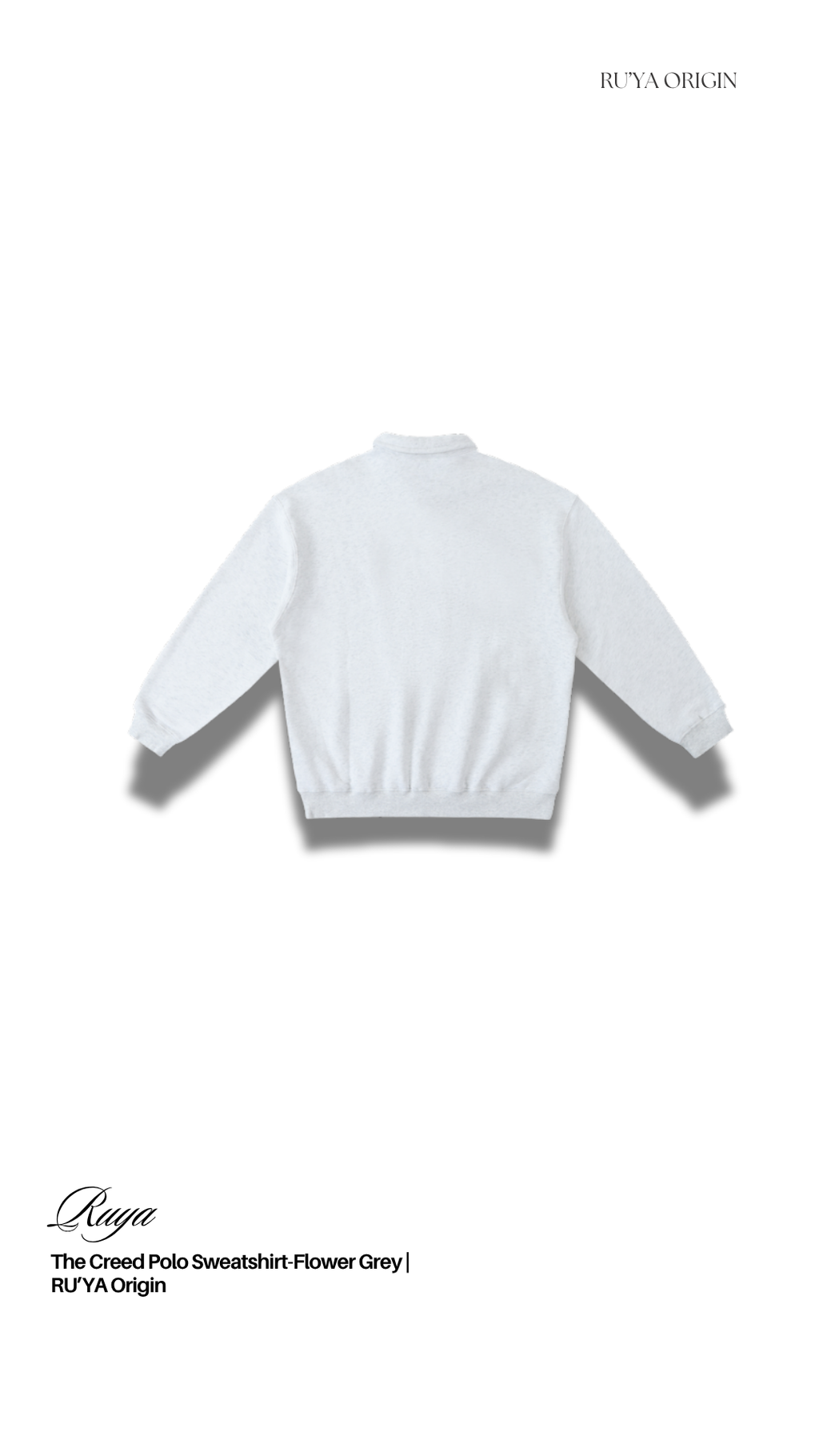 The Creed Polo Sweatshirt - Phantom Grey