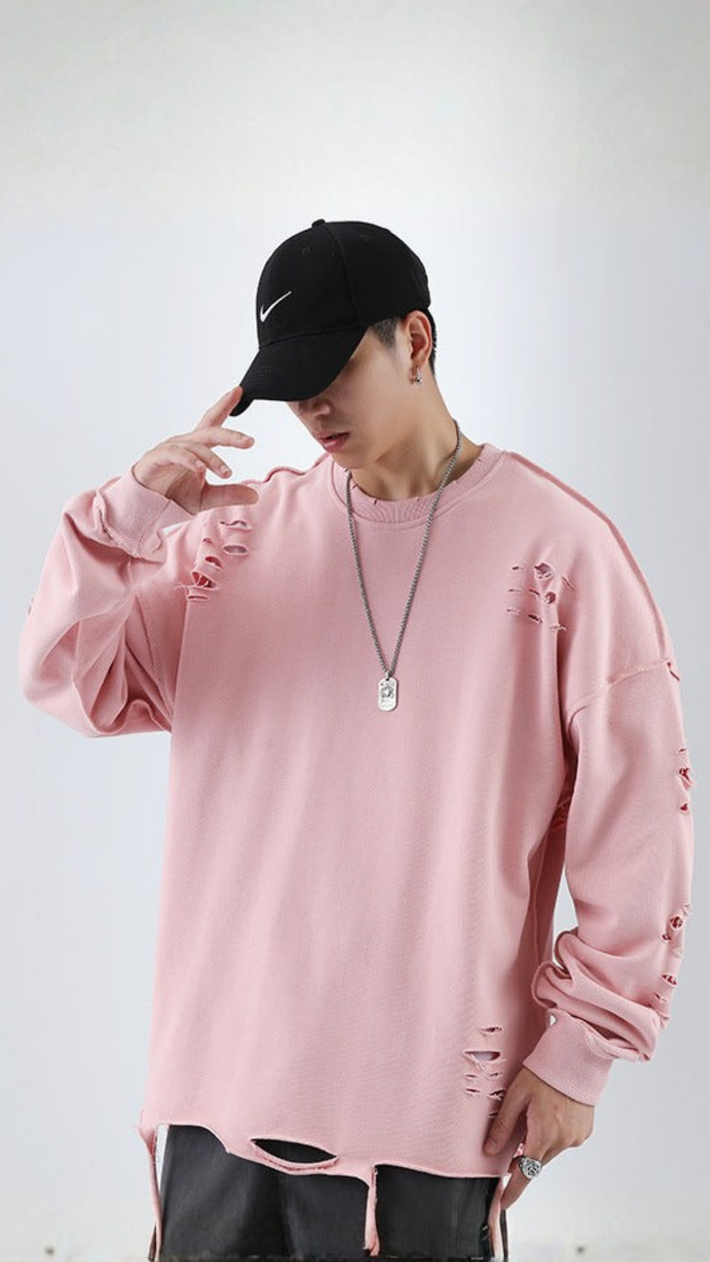 The Nox Sweater- Blush