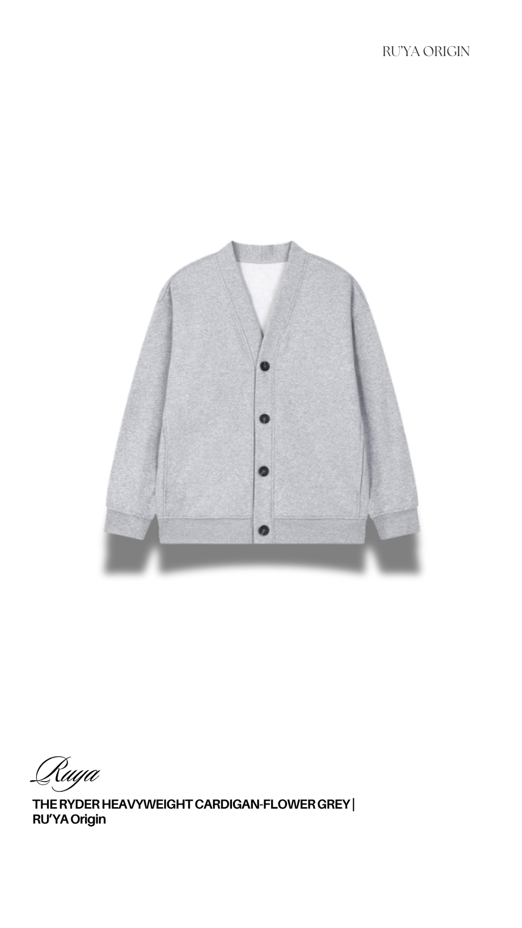 THE RYDER HEAVYWEIGHT CARDIGAN