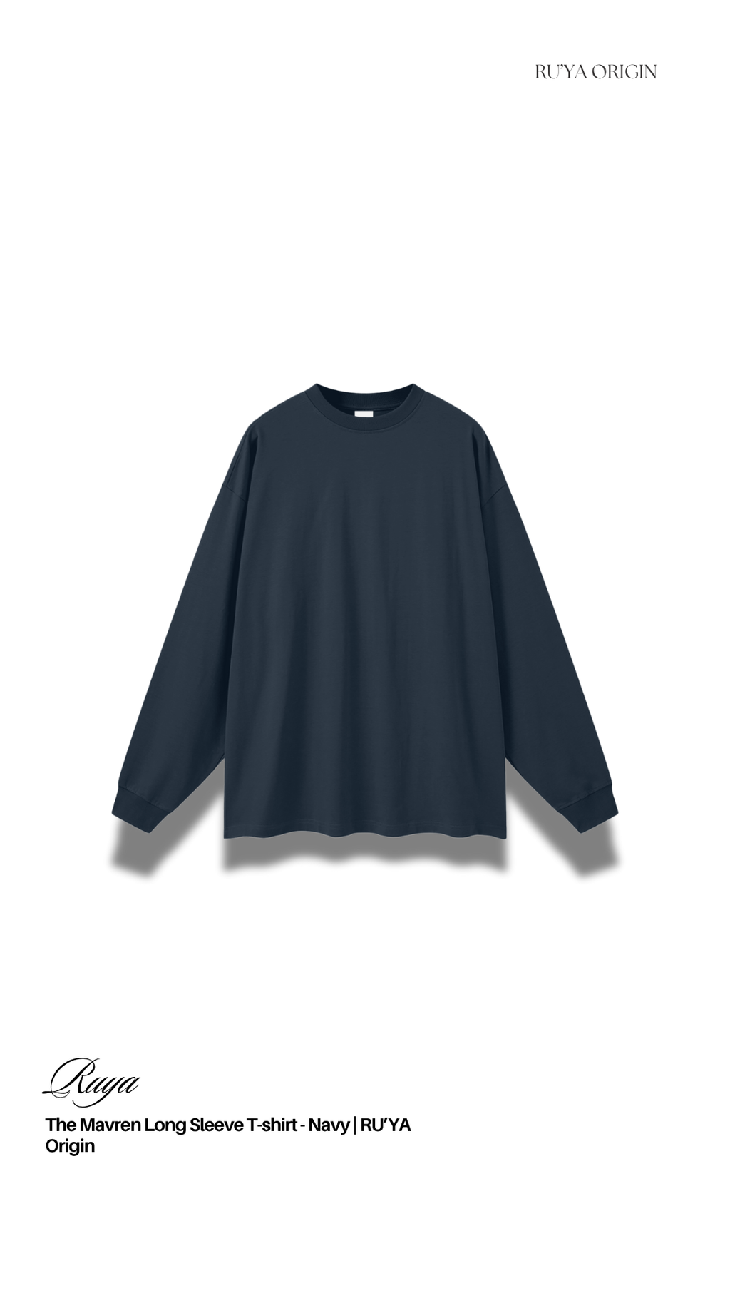 The Mavren Long Sleeve T-Shirt - White