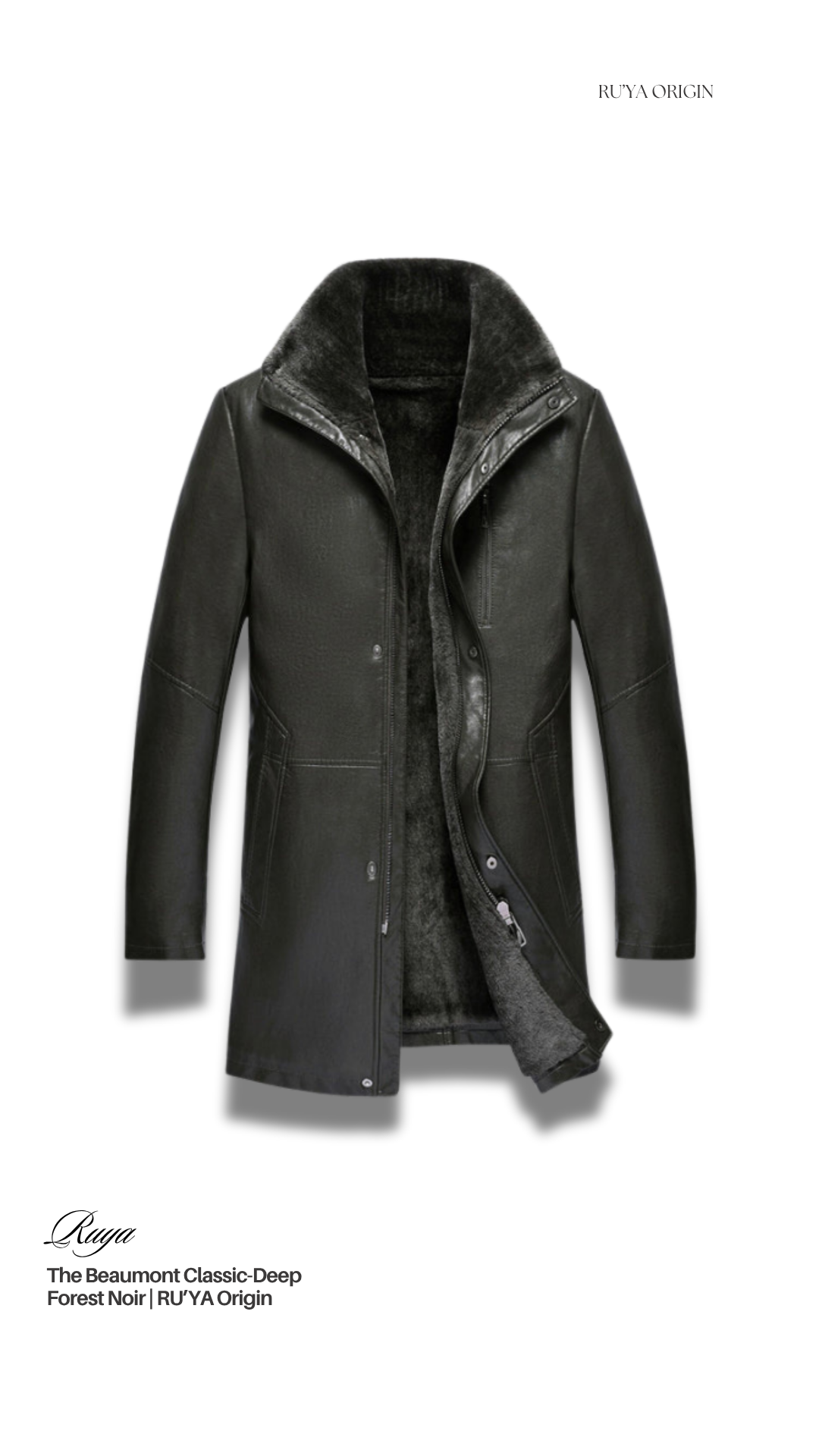 THE BEAUMONT CLASSIC JACKET - DEEP FOREST NOIR