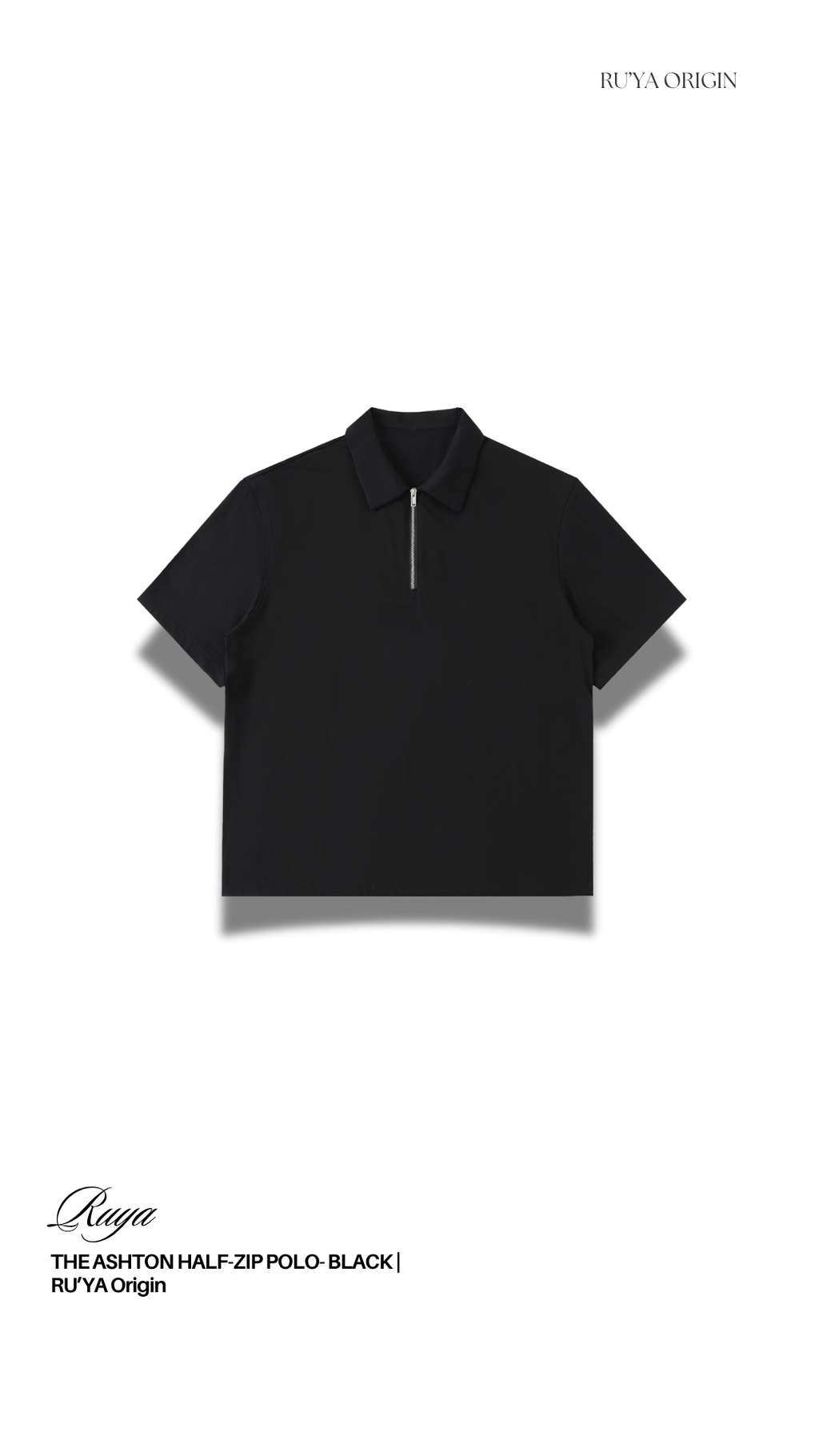 THE ASHTON HALF-ZIP POLO