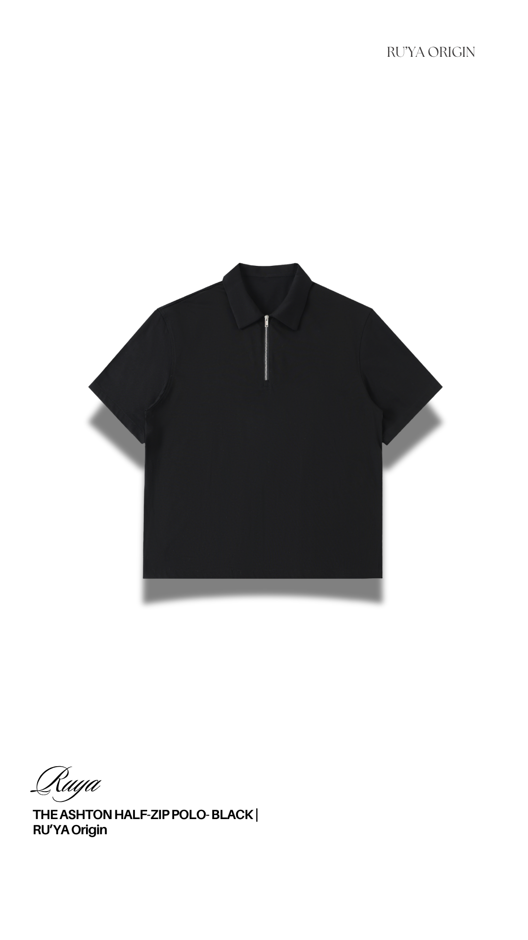 THE ASHTON HALF-ZIP POLO