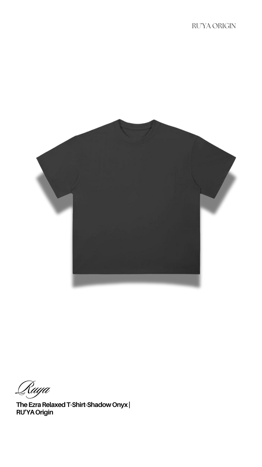 The Ezra Relaxed T-Shirt | RU’YA Origin