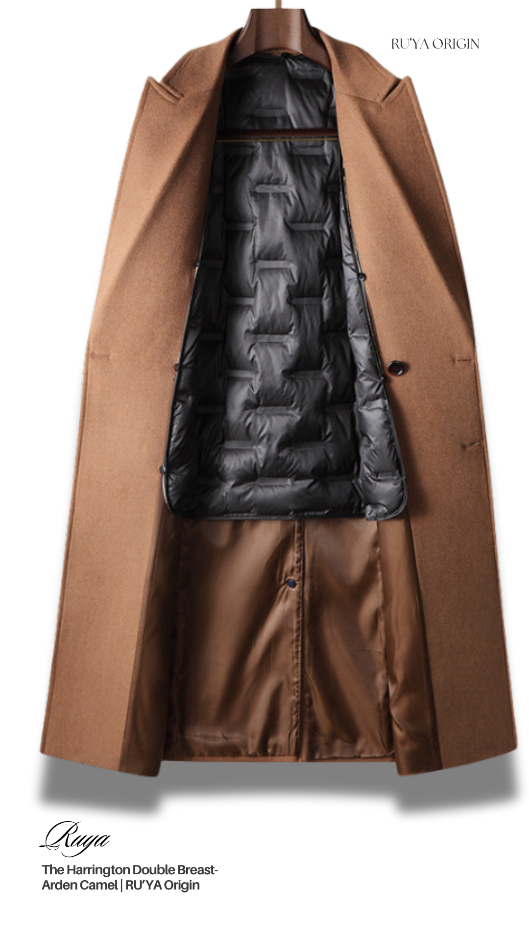 The Harrington Double Breast Coat - Monarch Ash