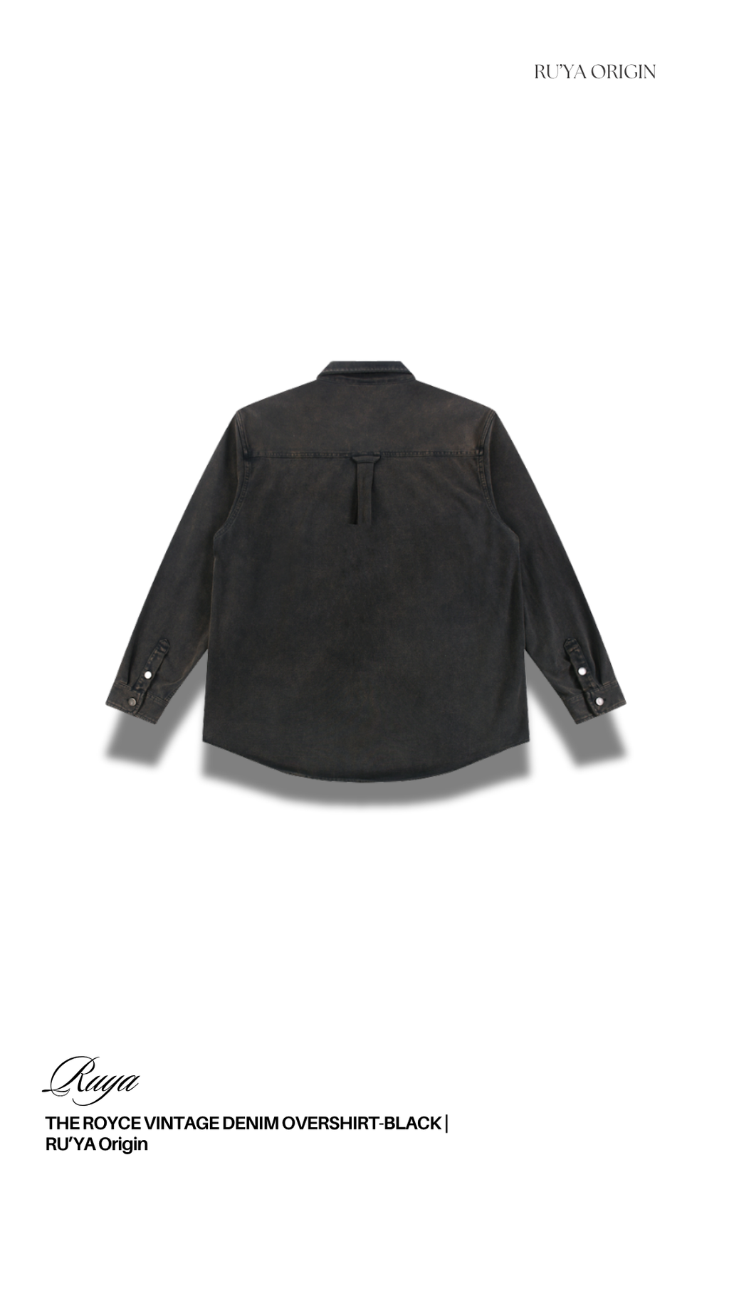 THE ROYCE VINTAGE DENIM OVERSHIRT