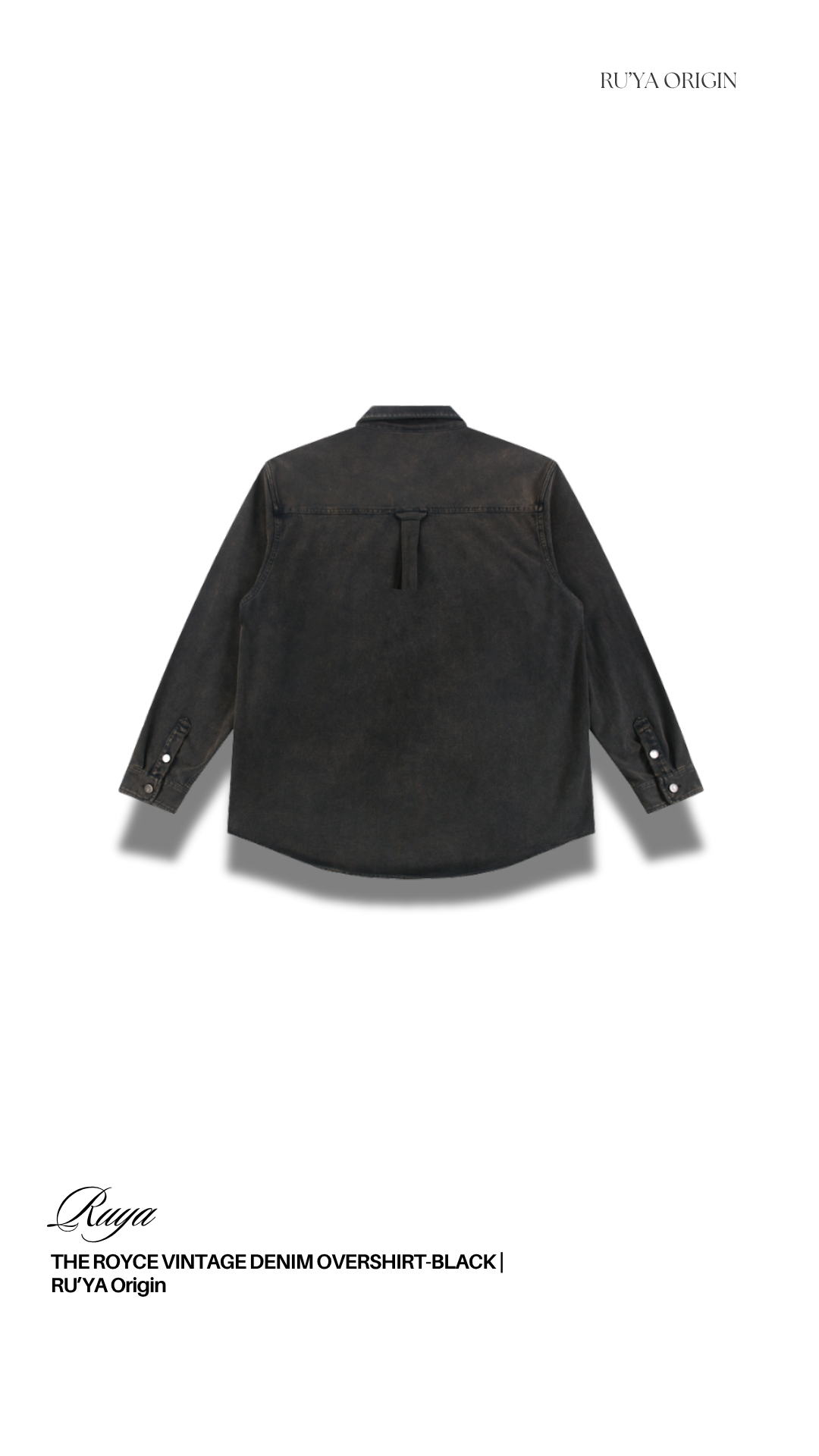 THE ROYCE VINTAGE DENIM OVERSHIRT