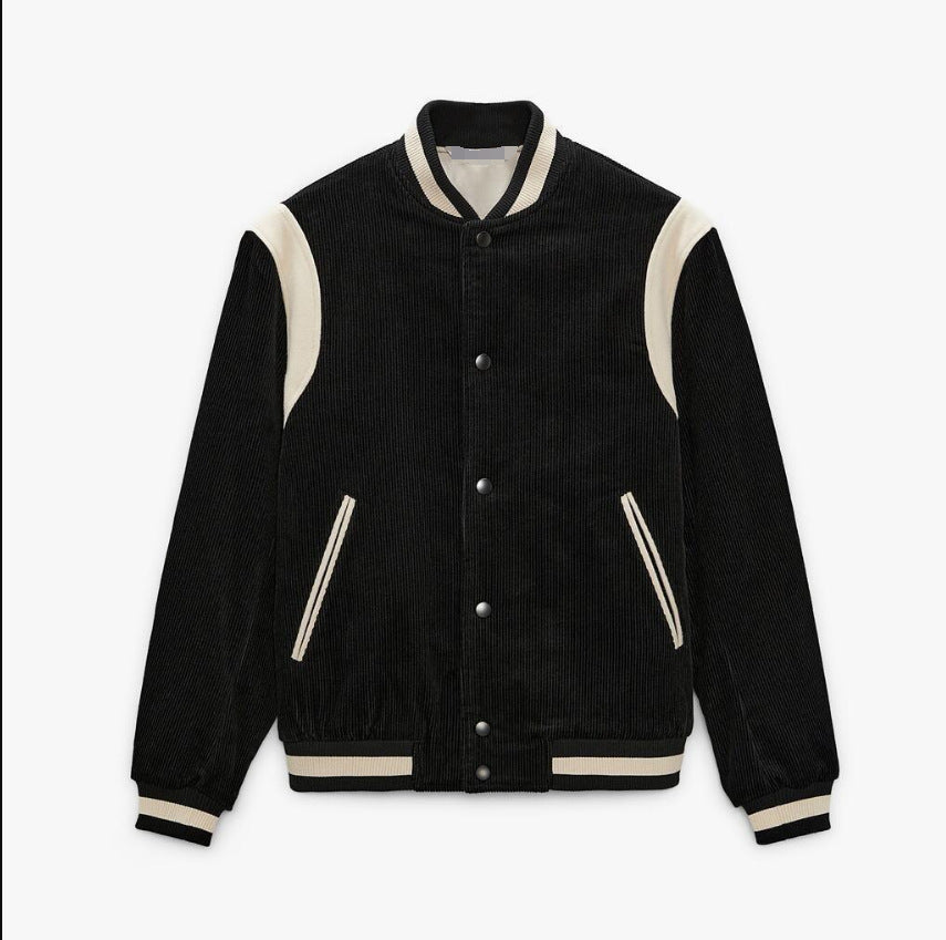 The Knox Varsity Jacket - Sea Blue