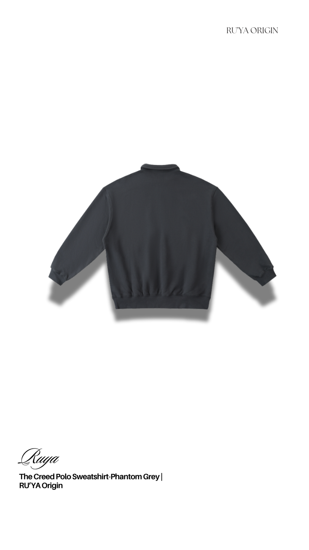 The Creed Polo Sweatshirt - Phantom Grey