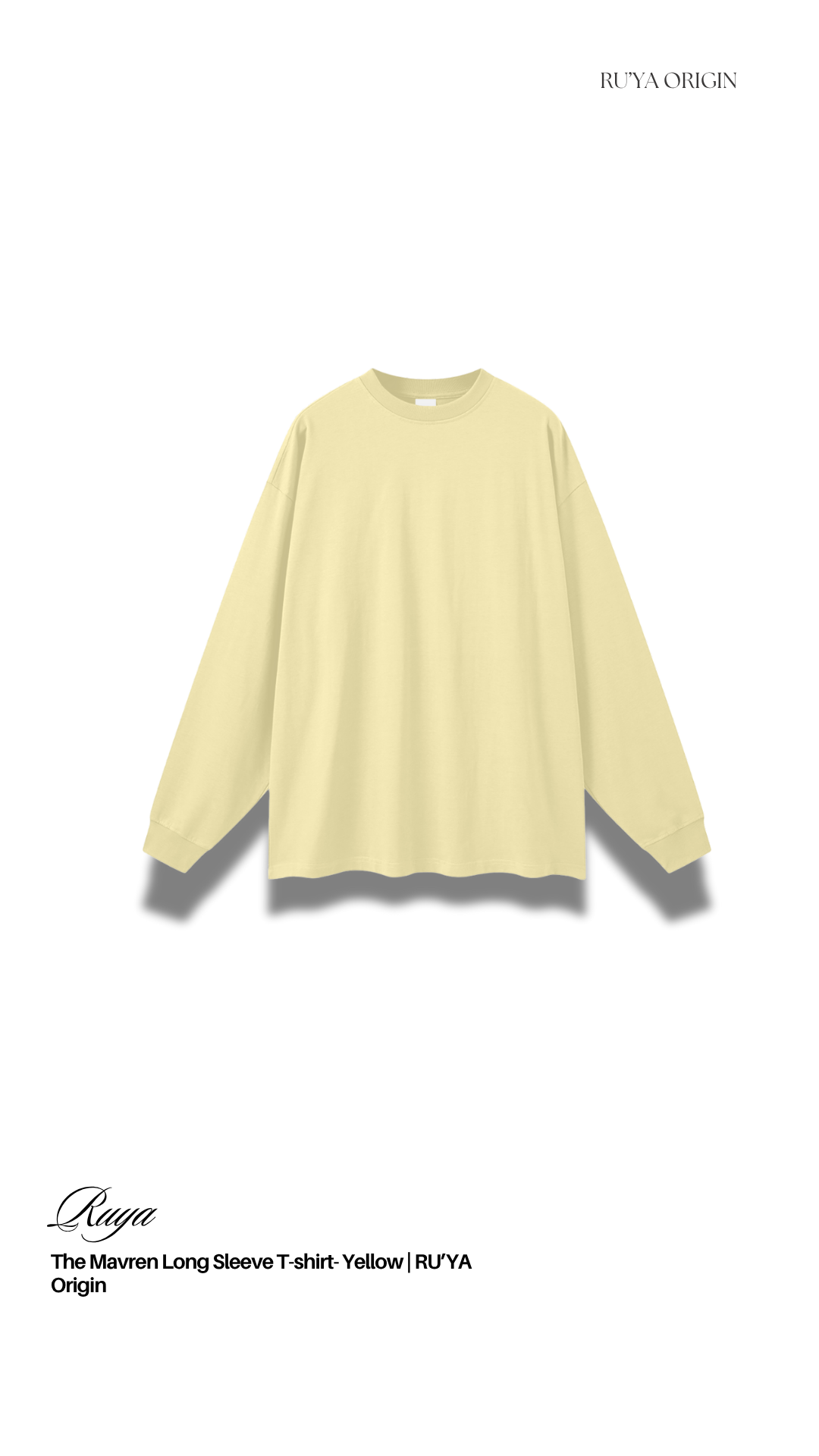 The Mavren Long Sleeve T-Shirt - White