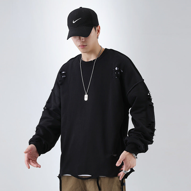 The Nox Sweater- Pearl White