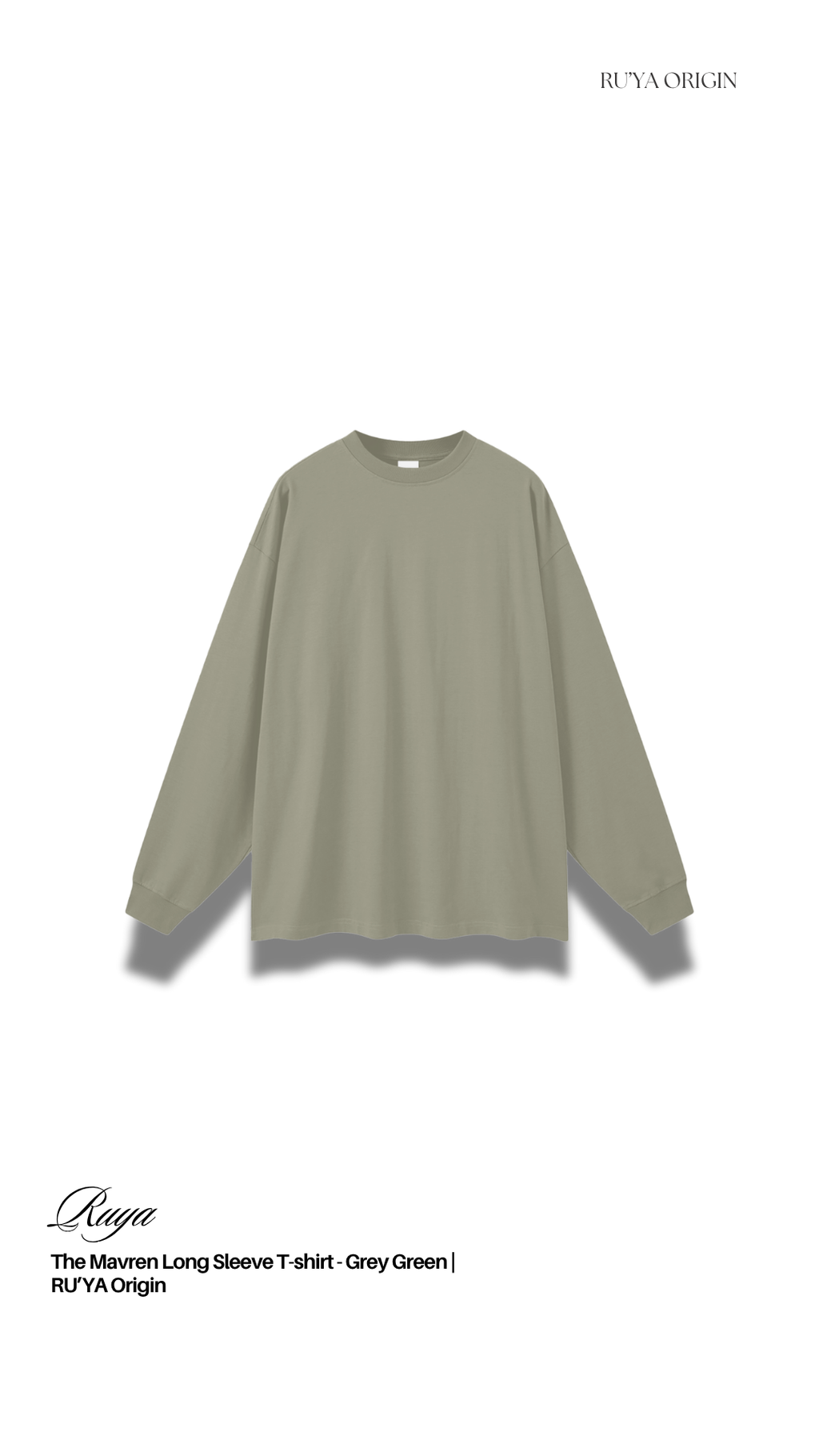 The Mavren Long Sleeve T-Shirt - White