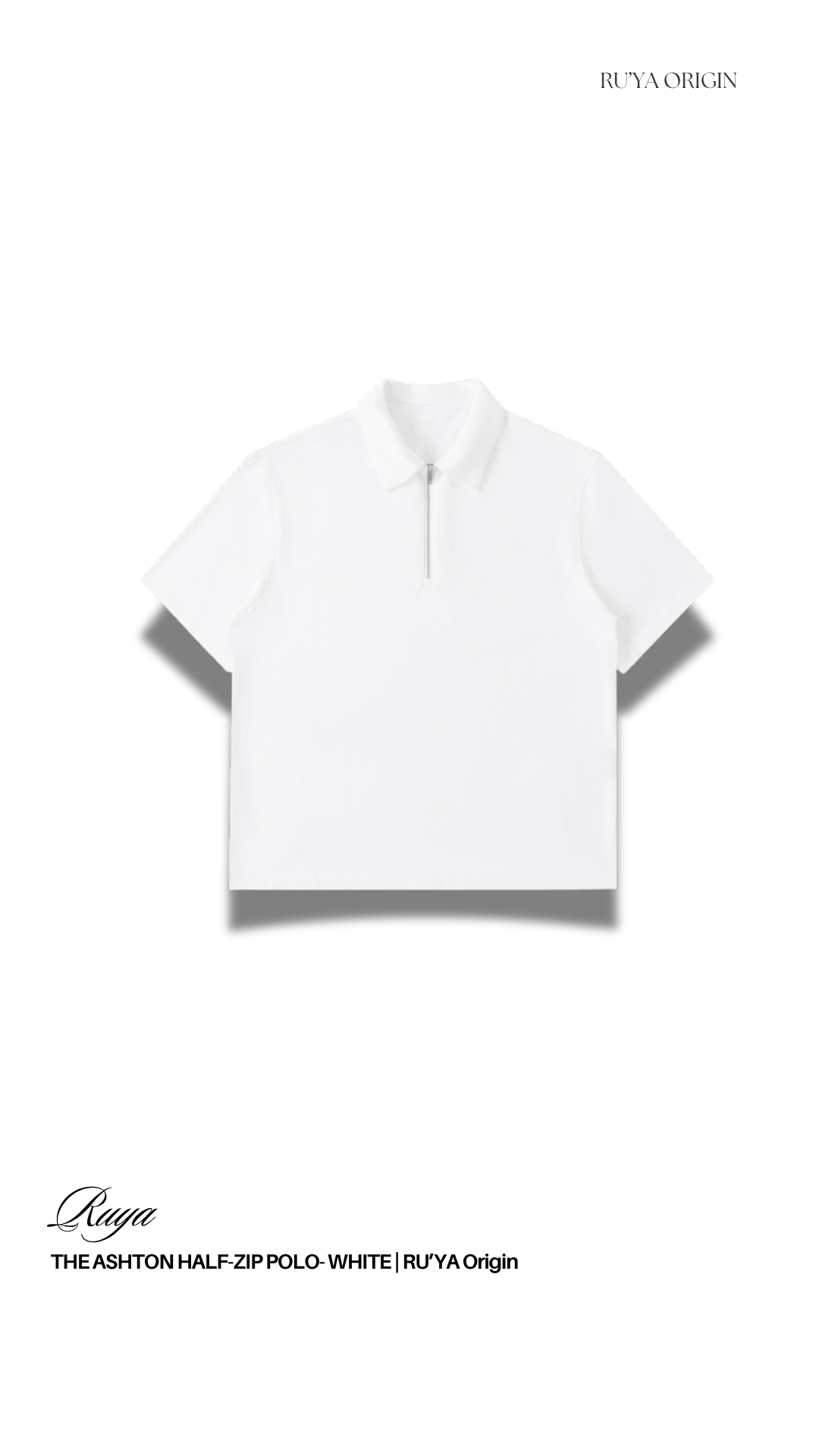 THE ASHTON HALF-ZIP POLO