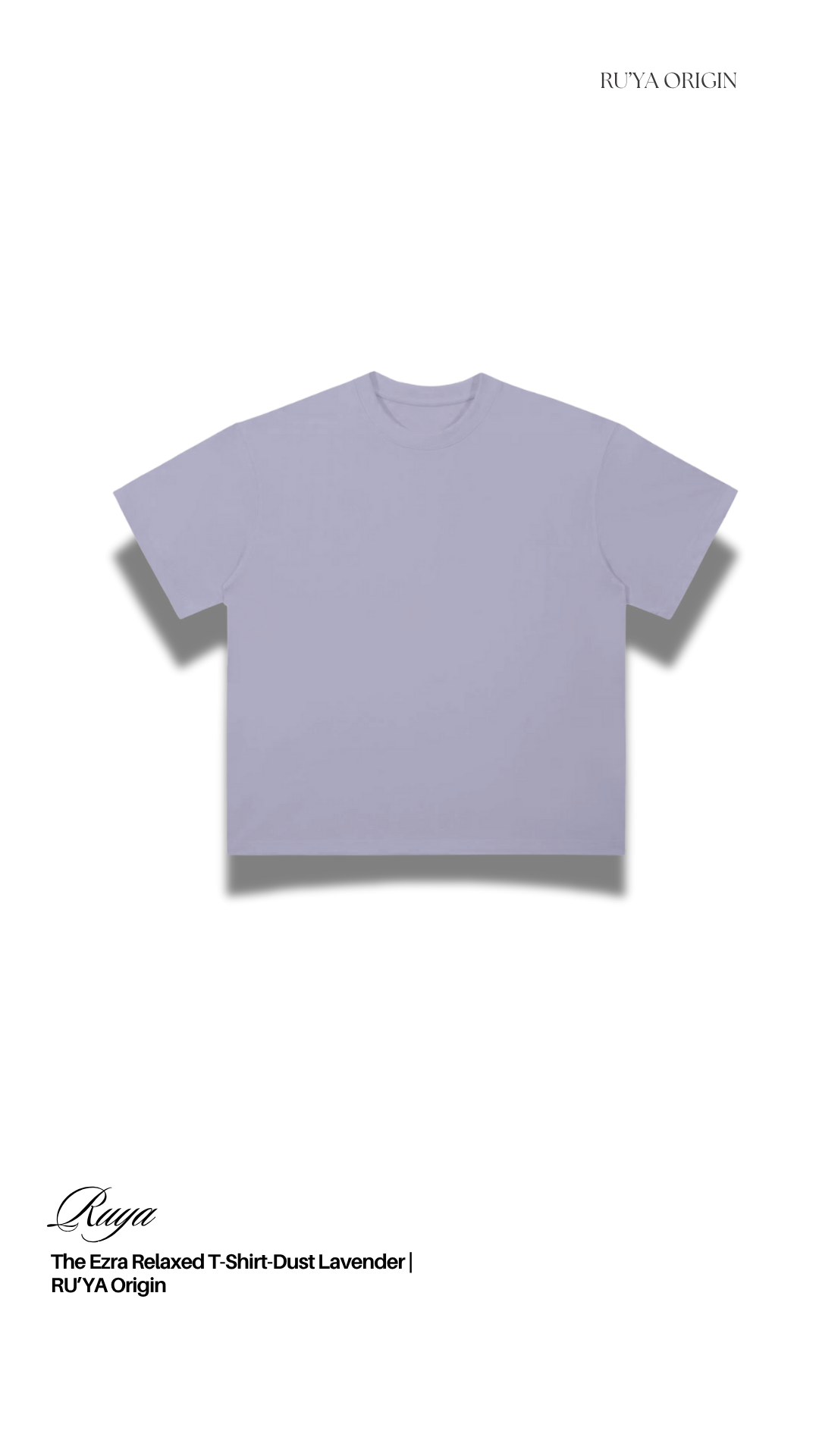 The Ezra Relaxed T-Shirt | RU’YA Origin