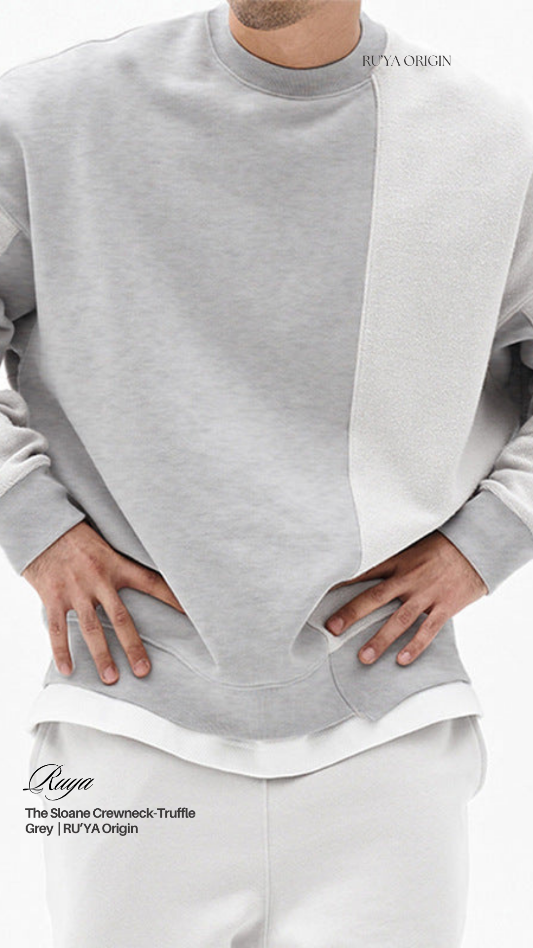 The Sloane Crewneck Sweater - Chocolate