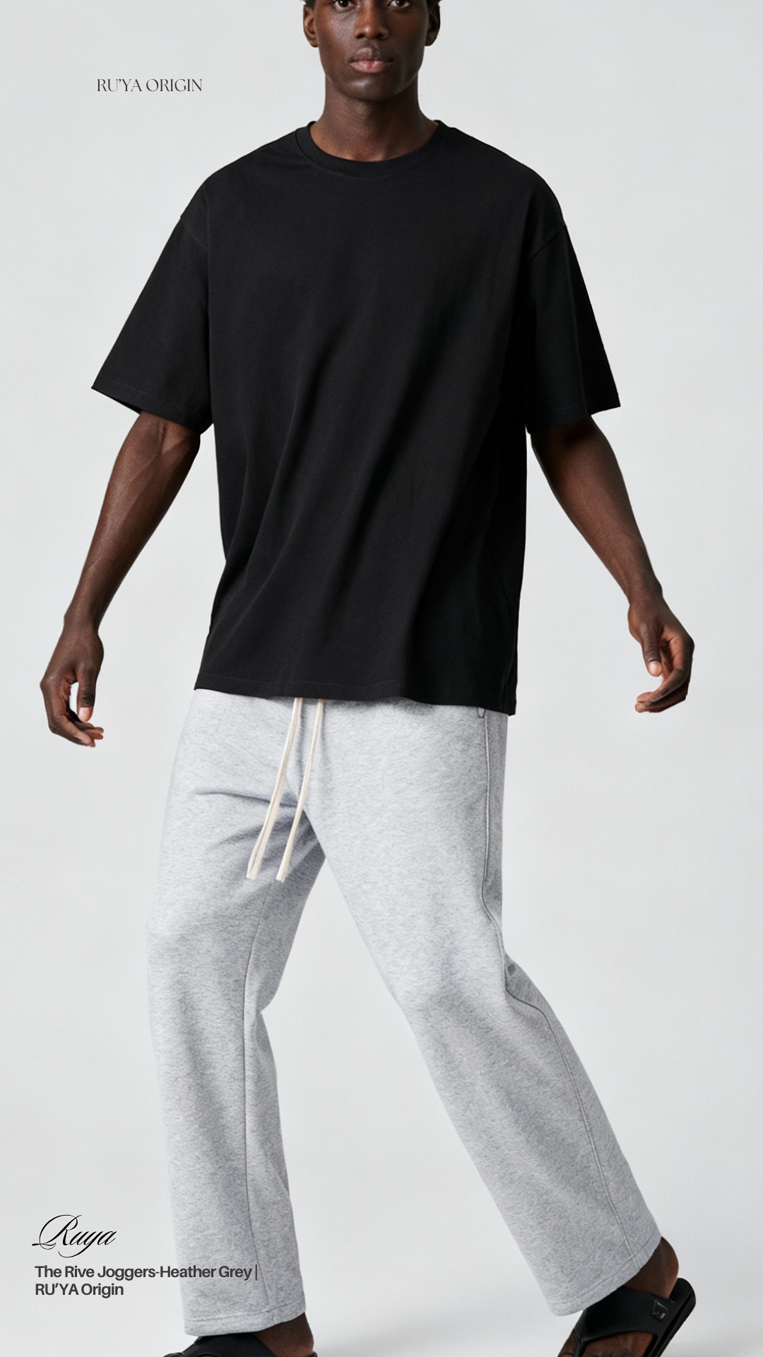 The Rive Joggers - Glacier Blue