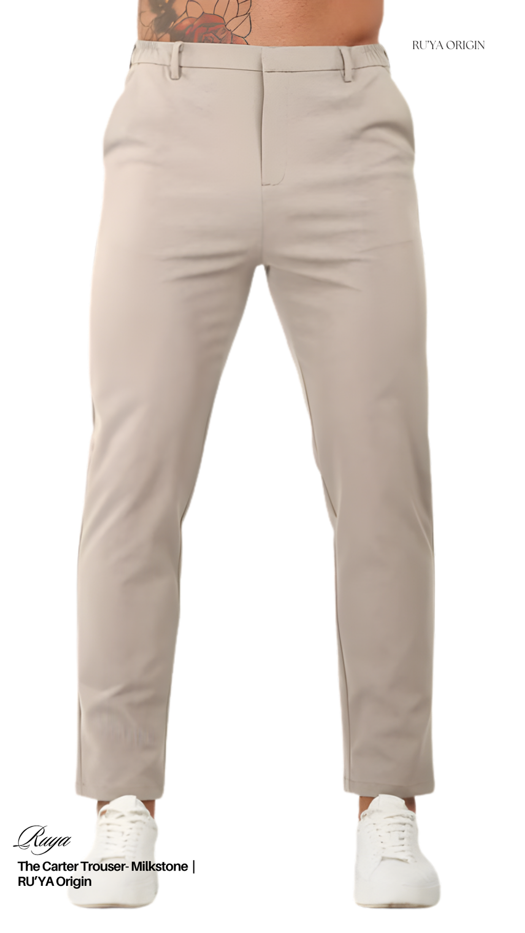 The Carter Trouser - Midnight Blue