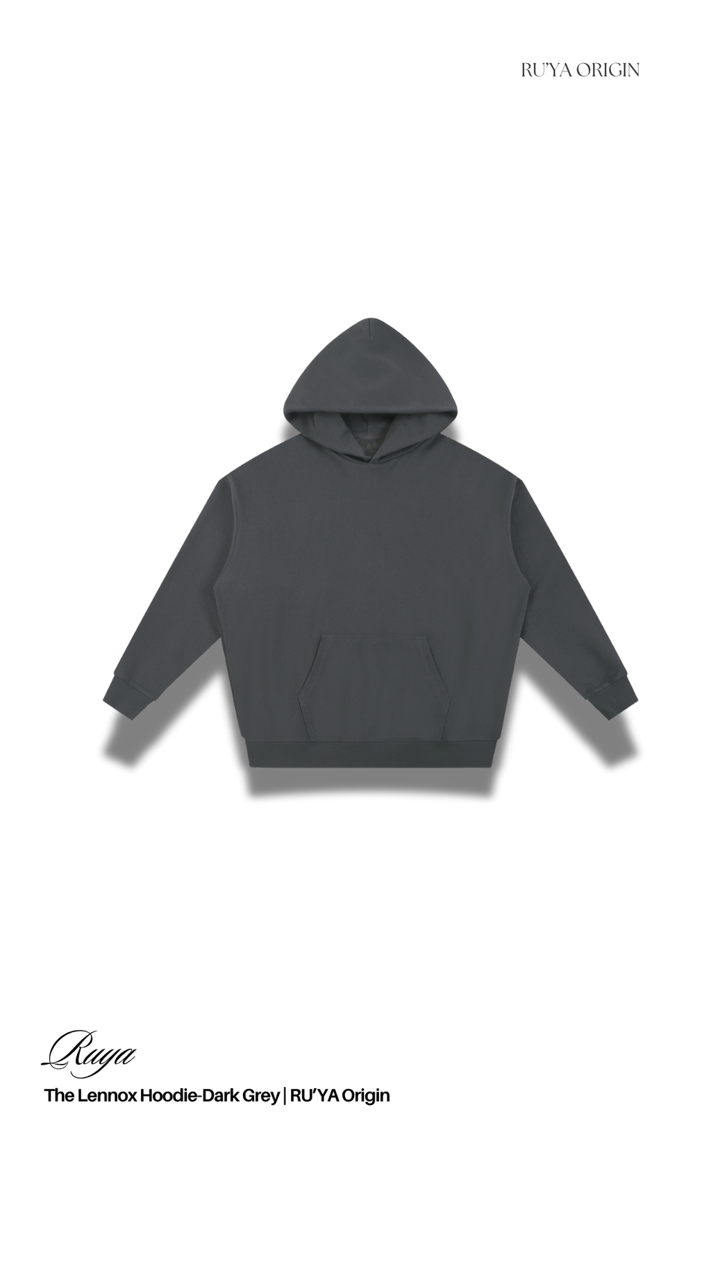 The Lennox Hoodie - Blackish Green