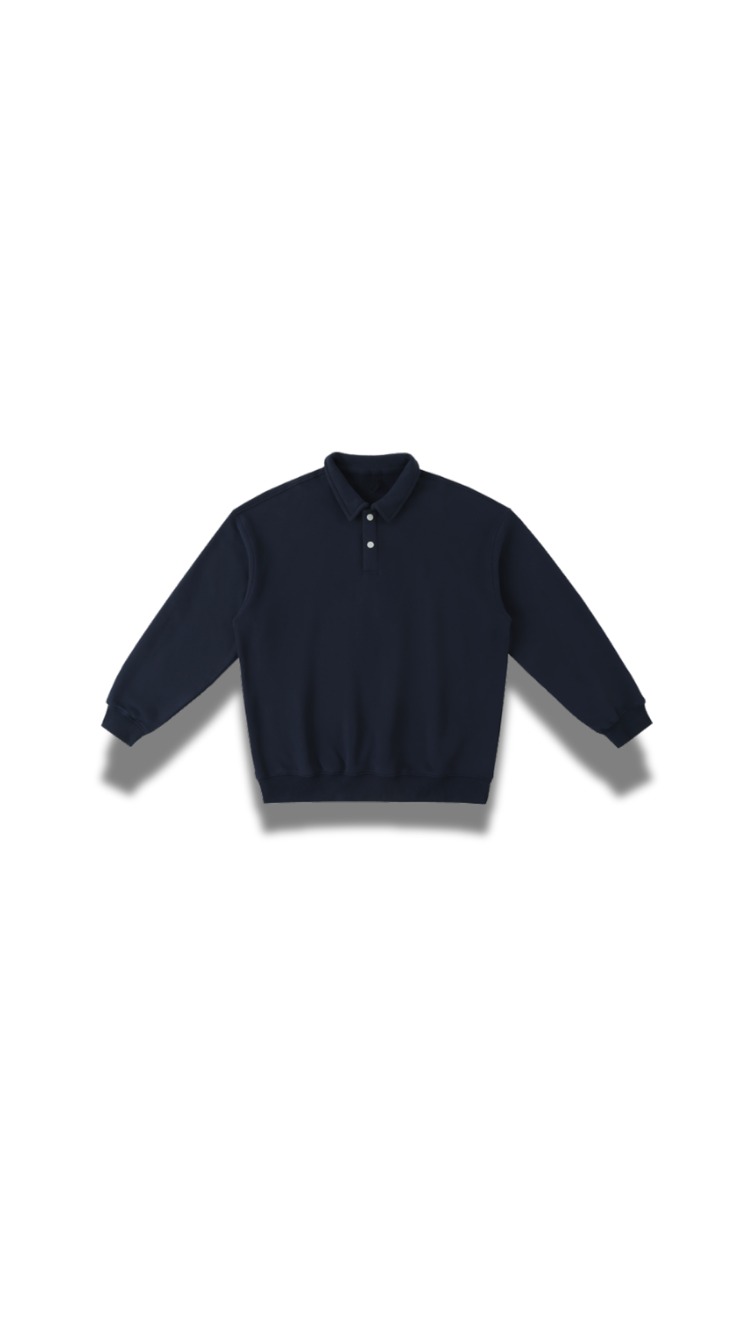 The Creed Polo Sweatshirt - Phantom Grey