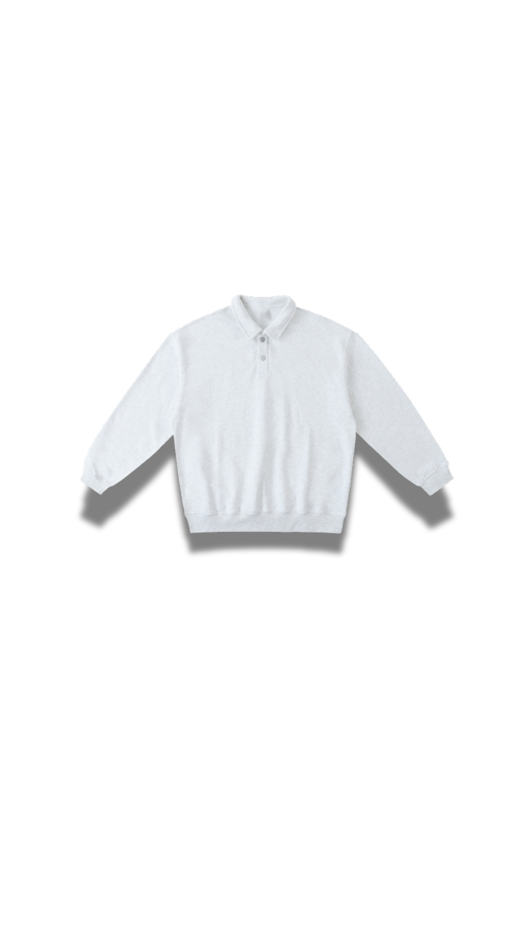 The Creed Polo Sweatshirt - Phantom Grey