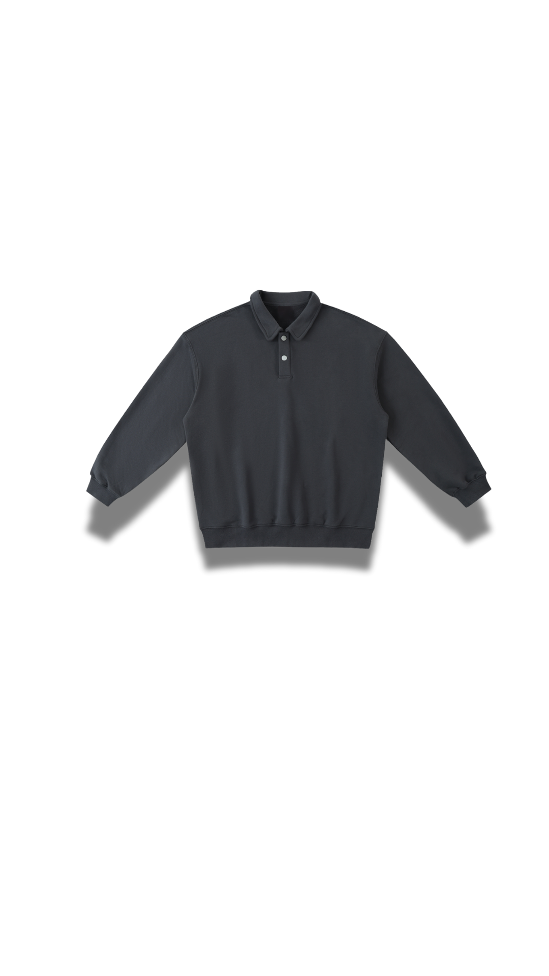 The Creed Polo Sweatshirt - Phantom Grey