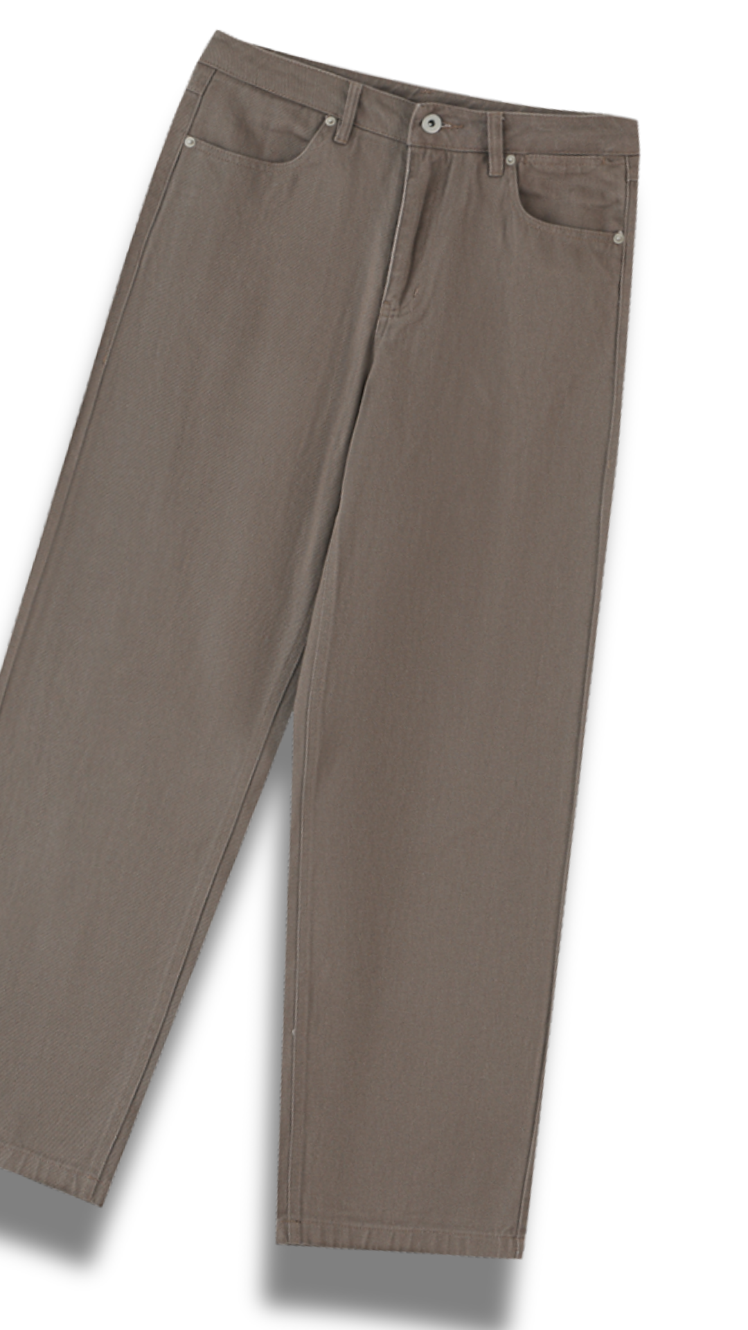 The Dalton Straight Trouser - Soft Mocha