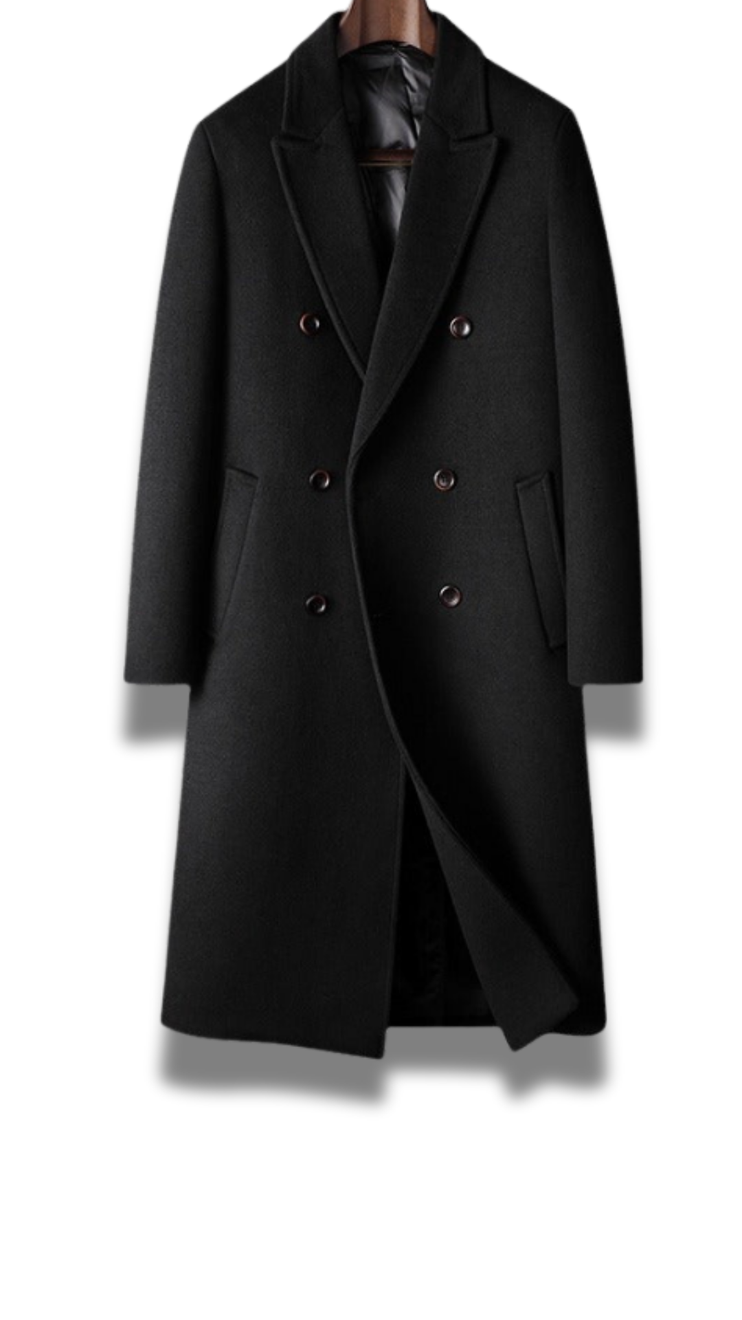 The Harrington Double Breast Coat - Monarch Ash