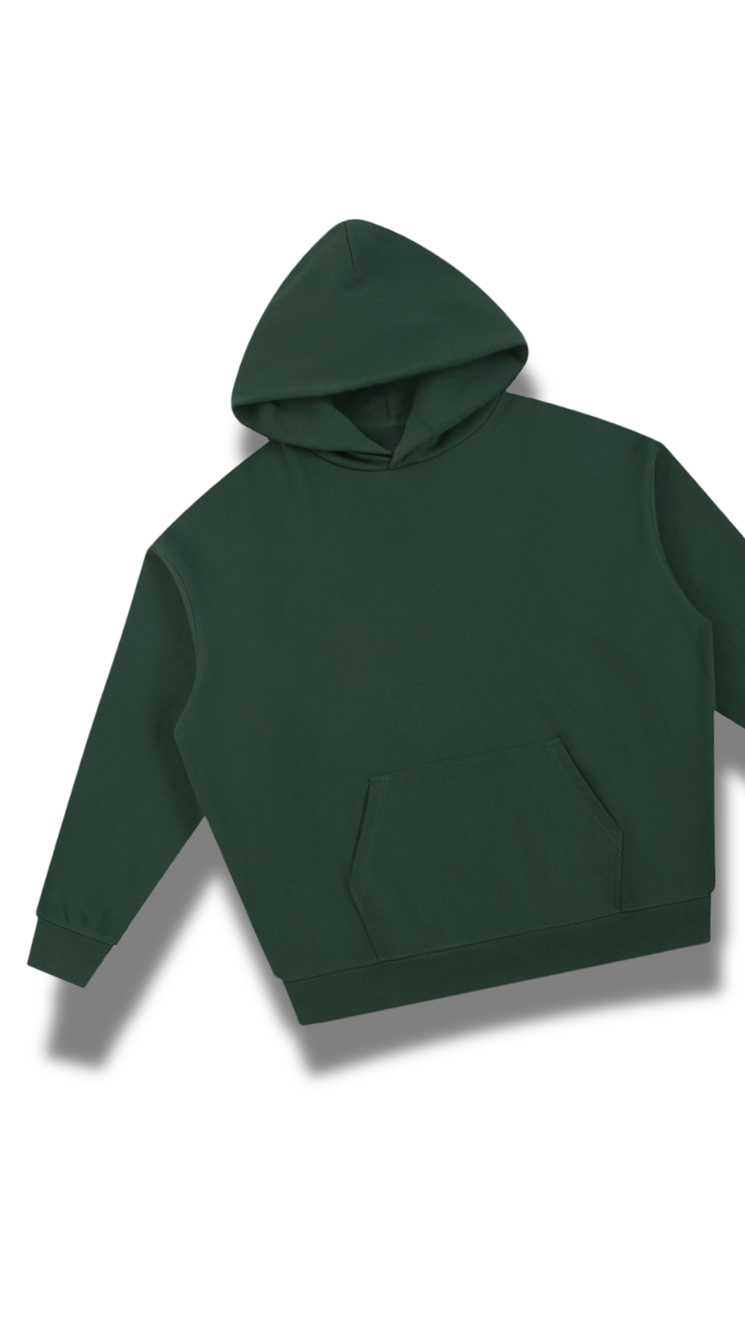 The Lennox Hoodie - Blackish Green