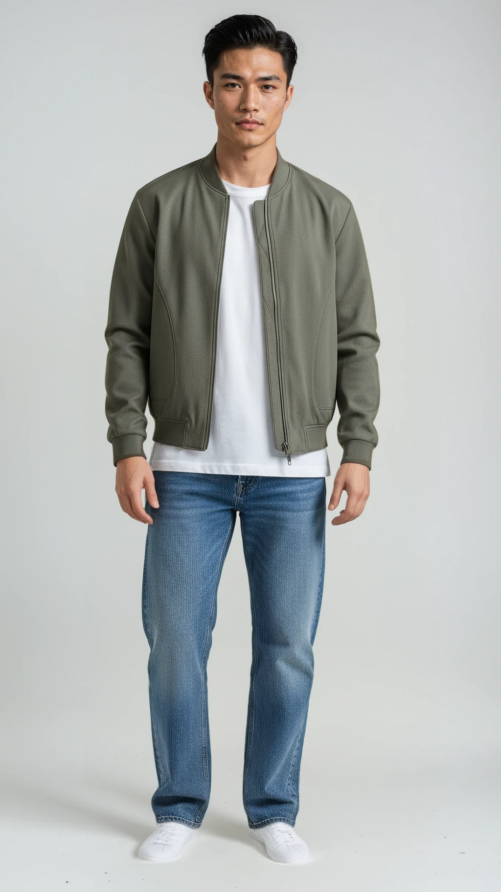 The Mercer Varsity Bomber Jacket - Noir