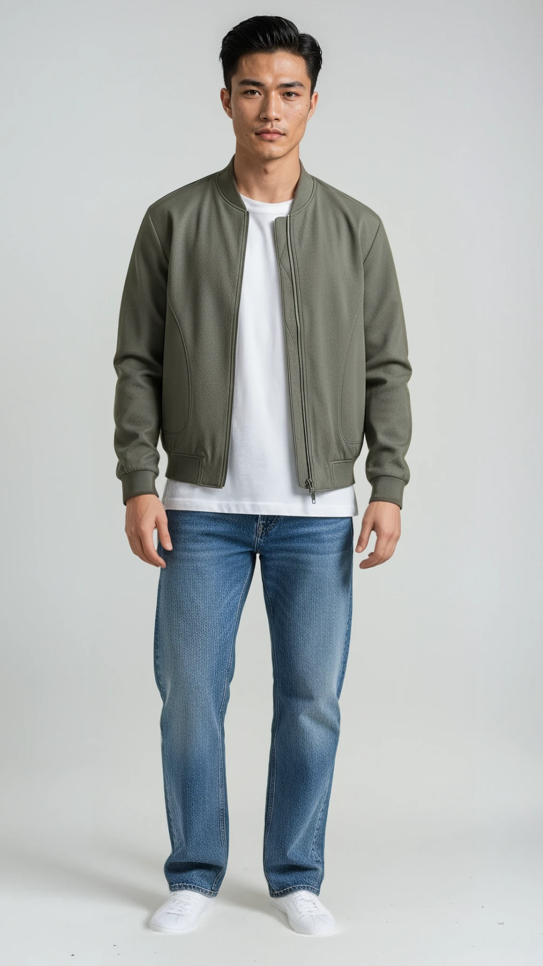 The Mercer Varsity Bomber Jacket - Noir